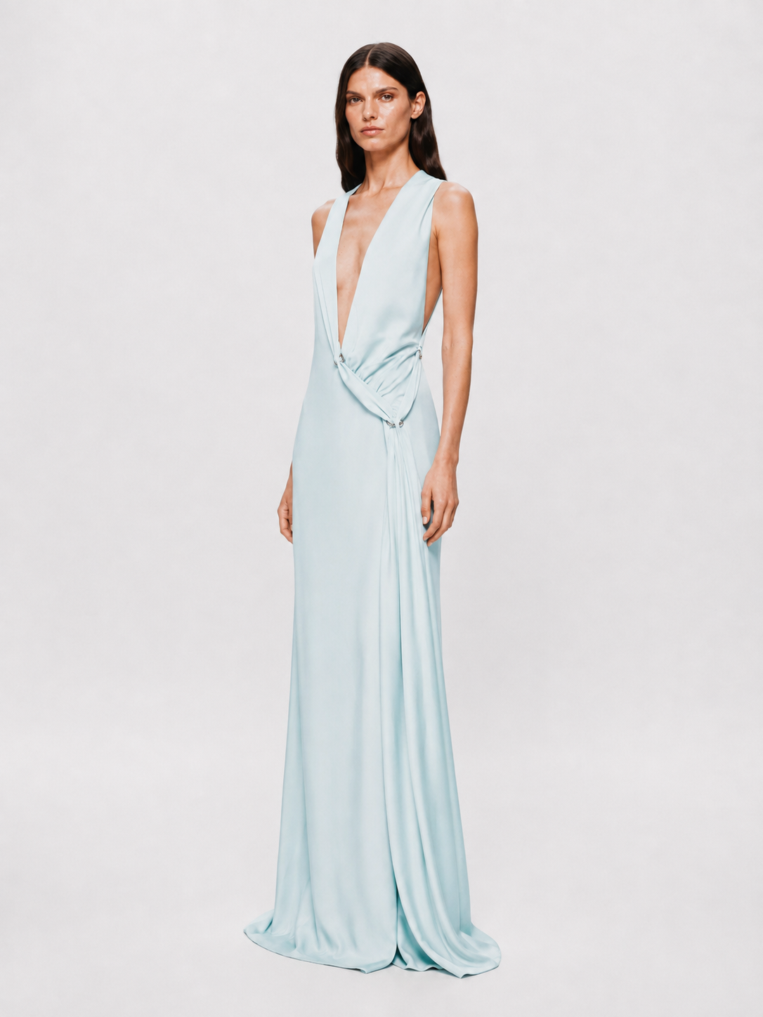 THE HARLOW SATIN DRESS