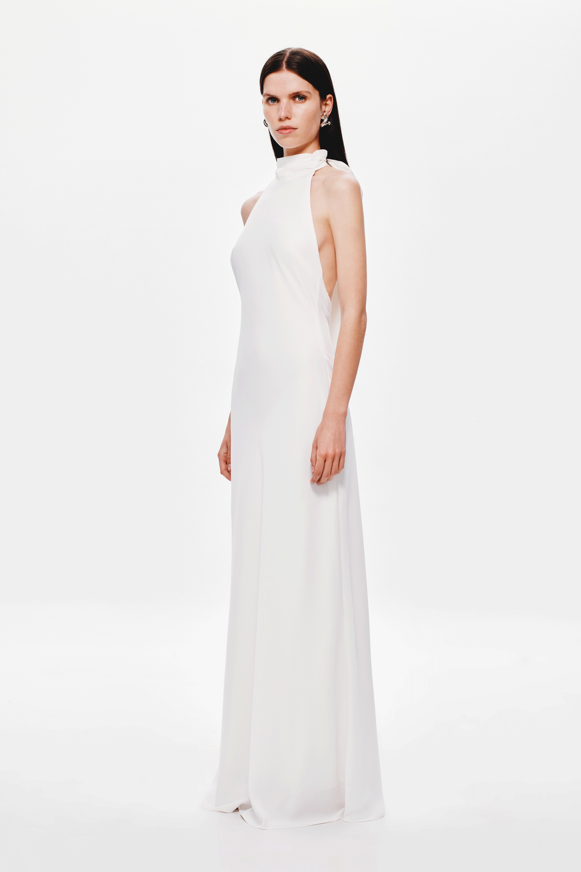 THE EVIANNA SATIN DRESS