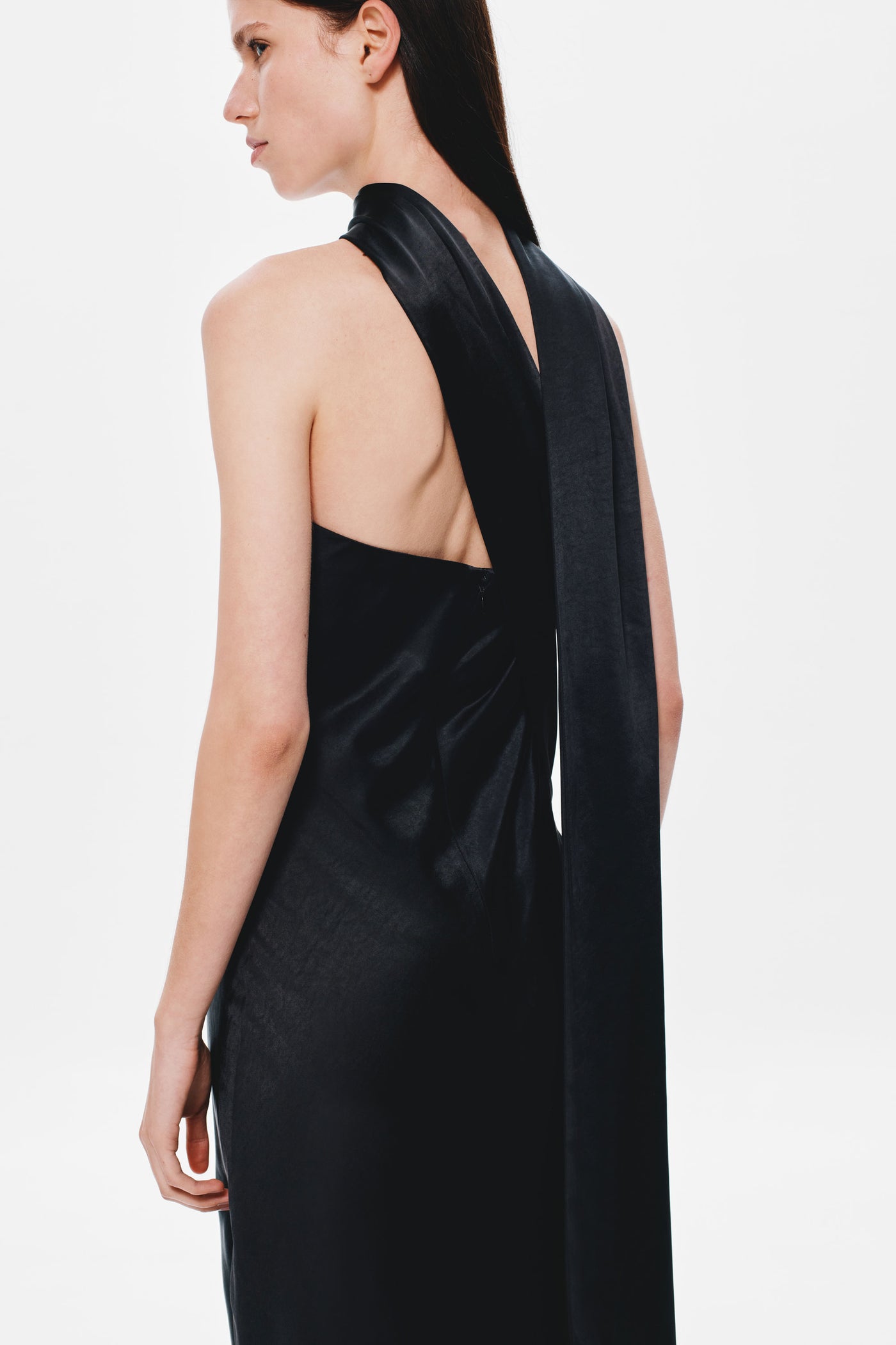 THE LILIA SATIN DRESS
