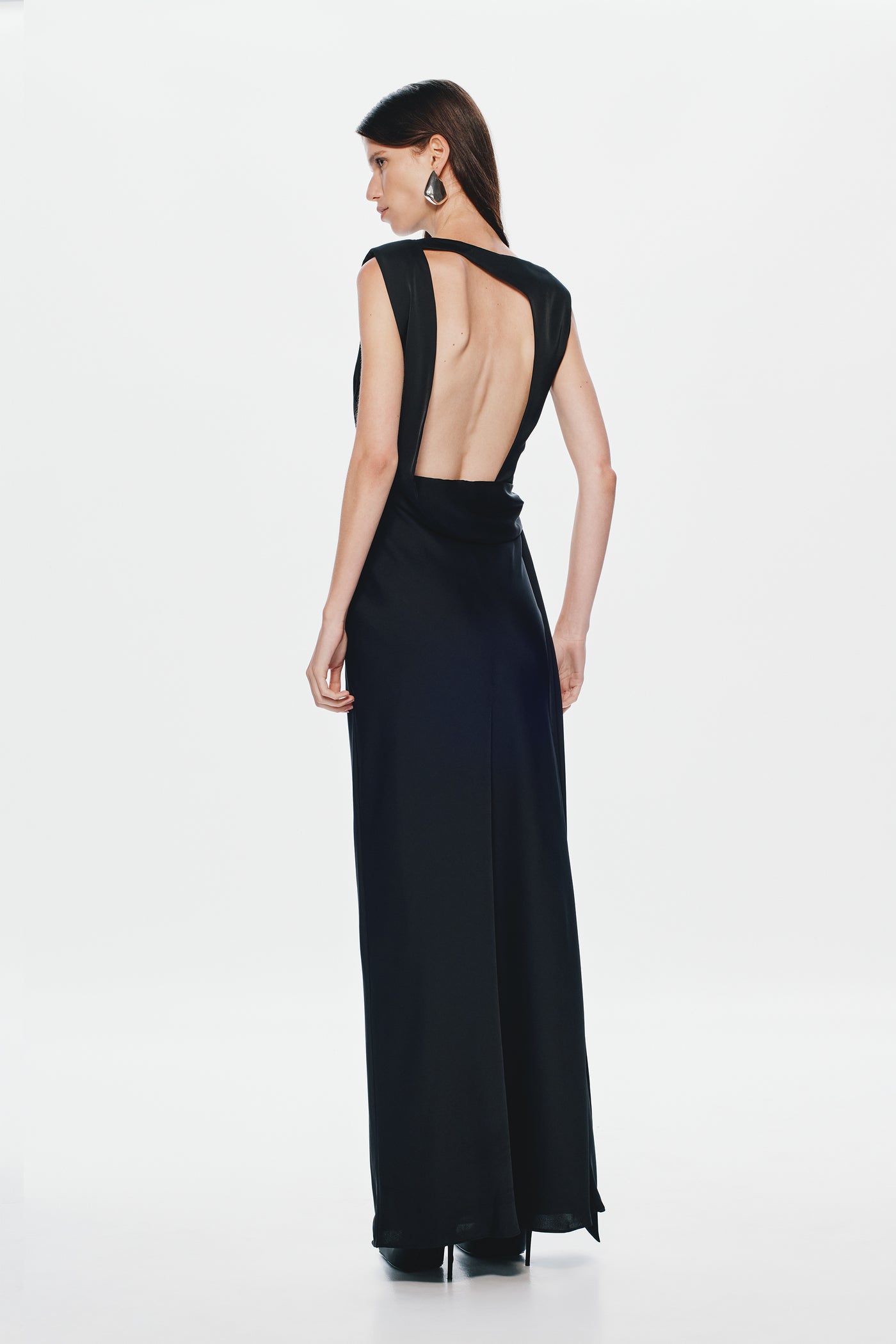 THE 'ROCKY' SATIN DRESS