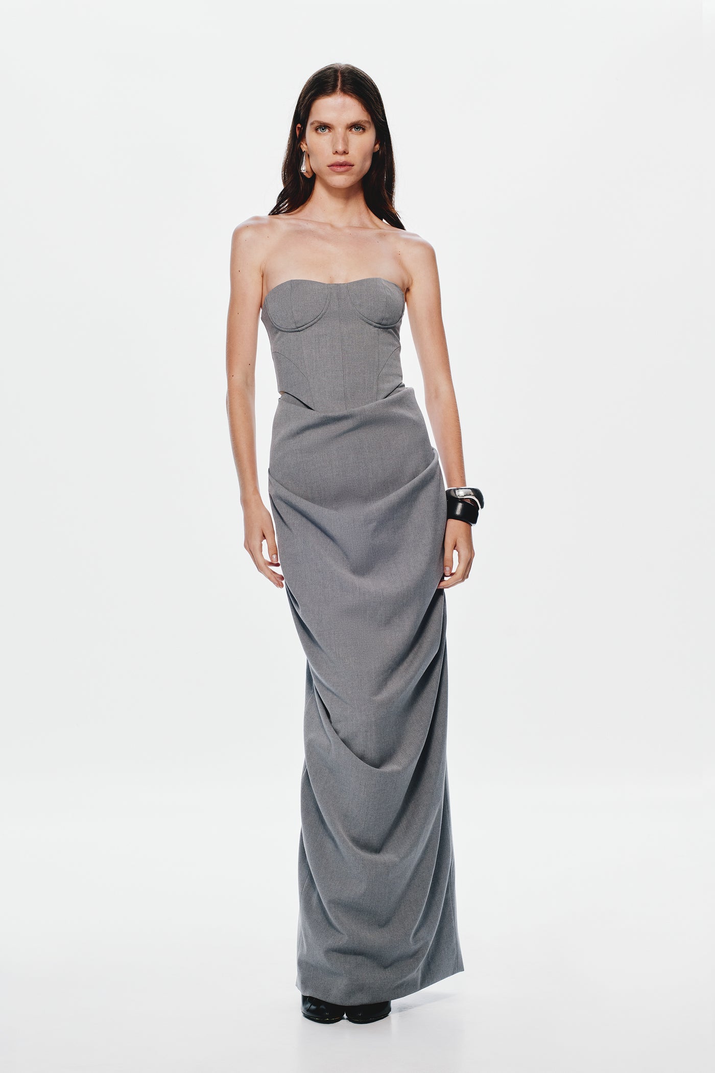 THE 'HENRI' SUITING SKIRT