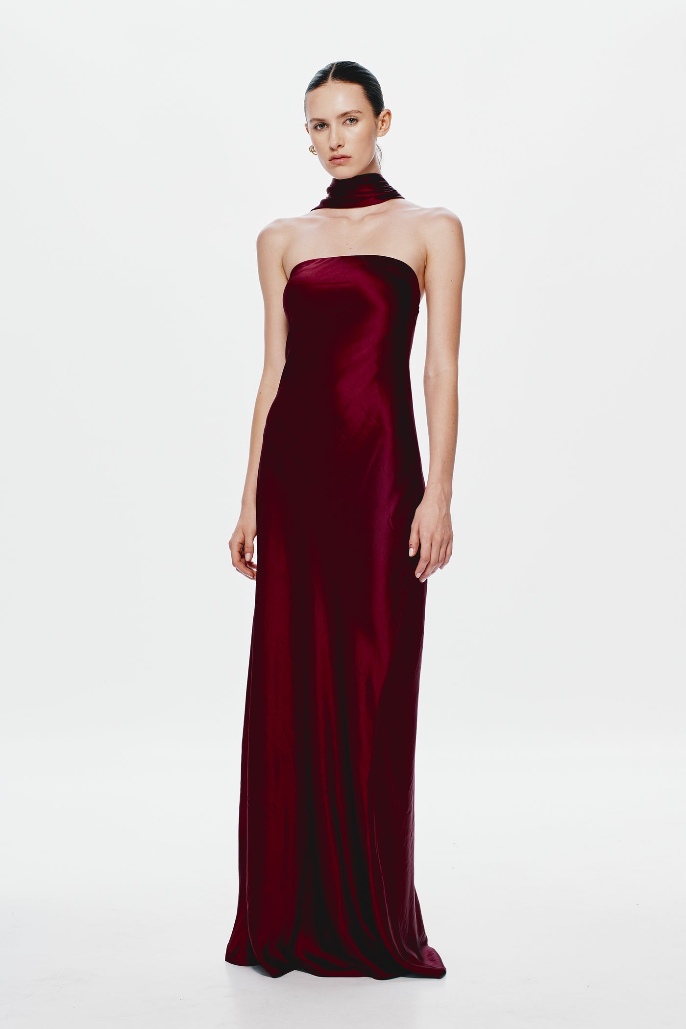 THE LILIA SATIN DRESS