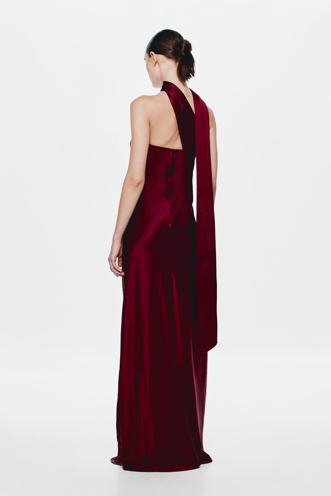 THE LILIA SATIN DRESS