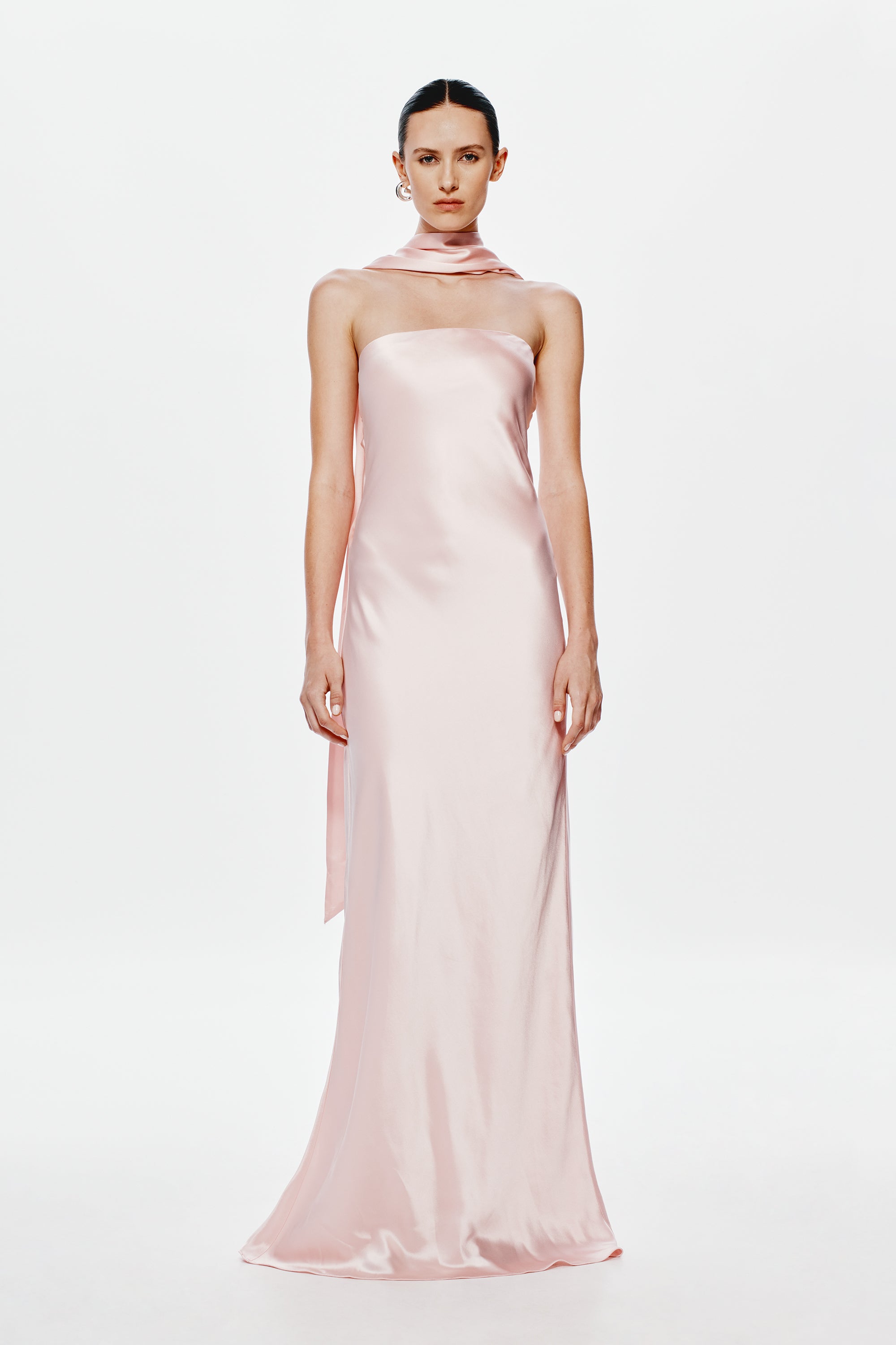 THE LILIA SATIN DRESS