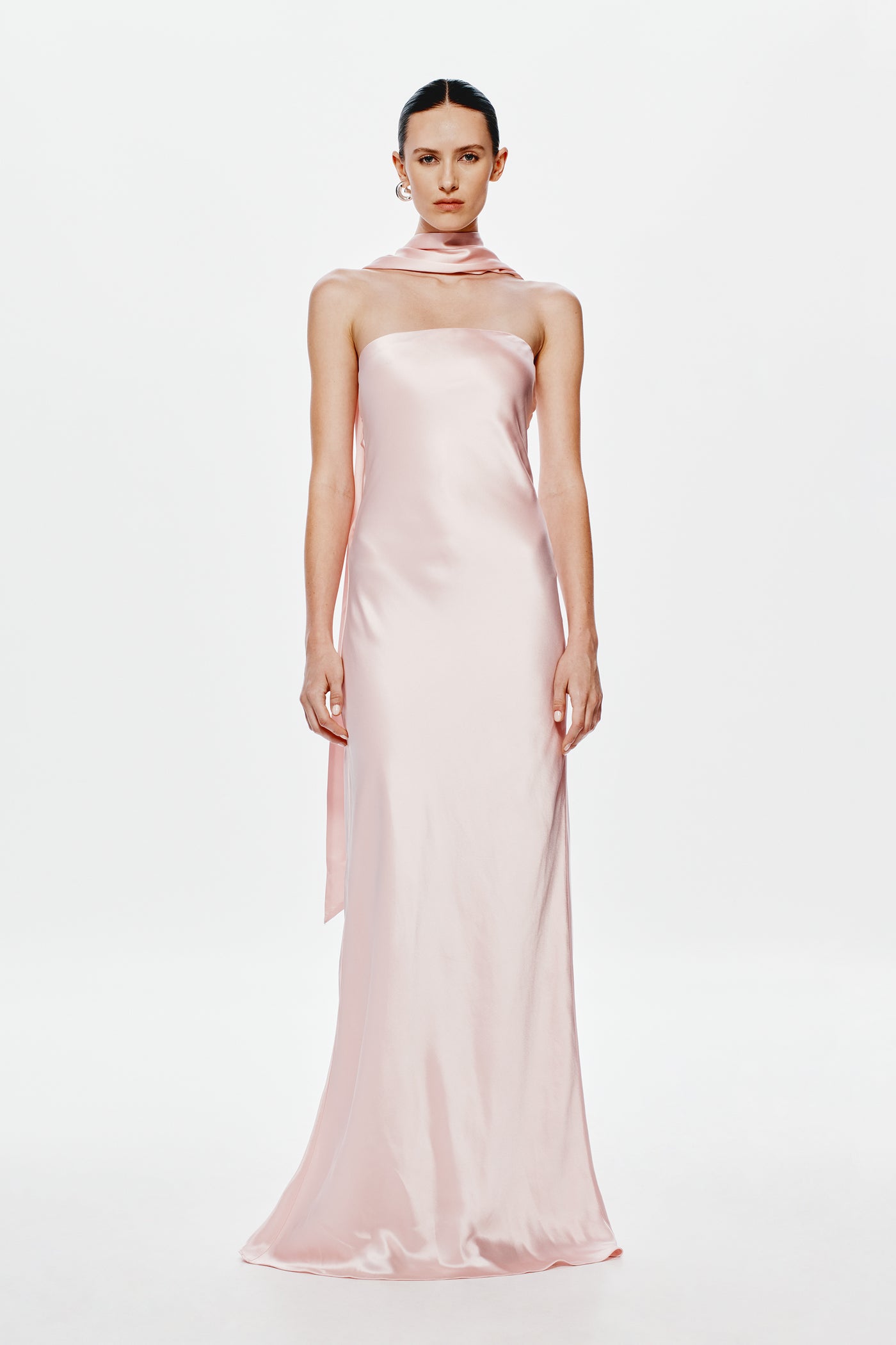 THE LILIA SATIN DRESS