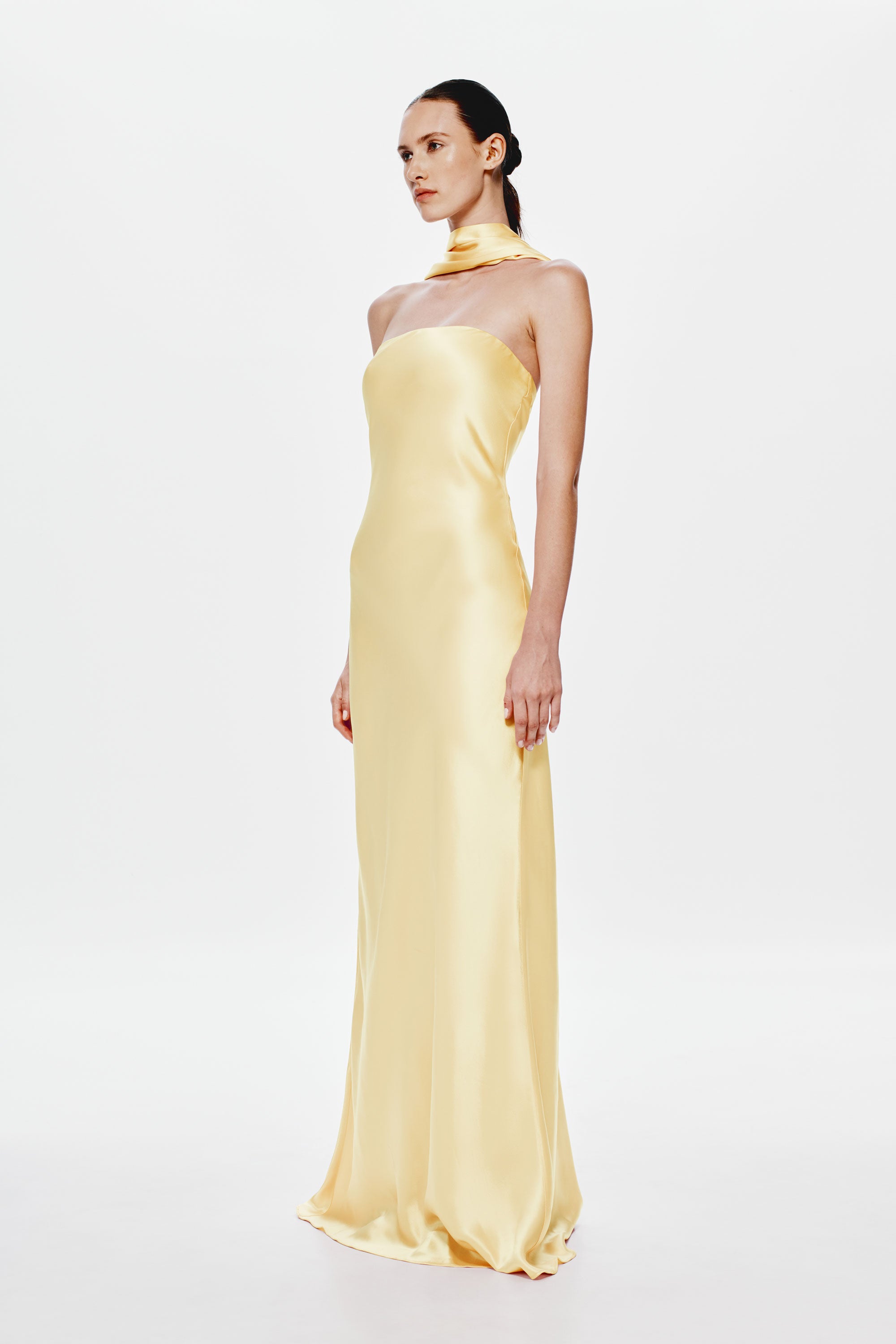 THE LILIA SATIN DRESS