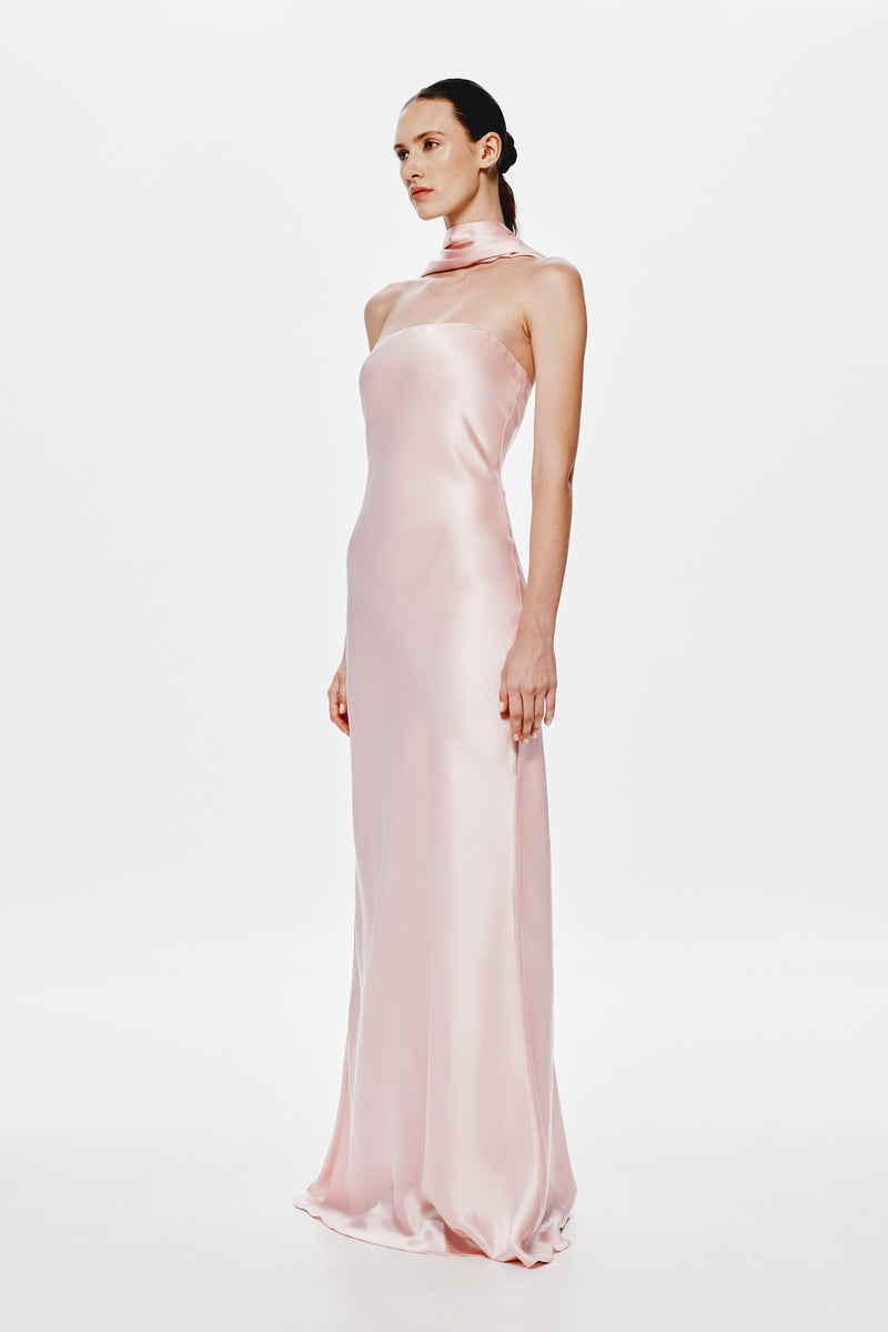 THE LILIA SATIN DRESS