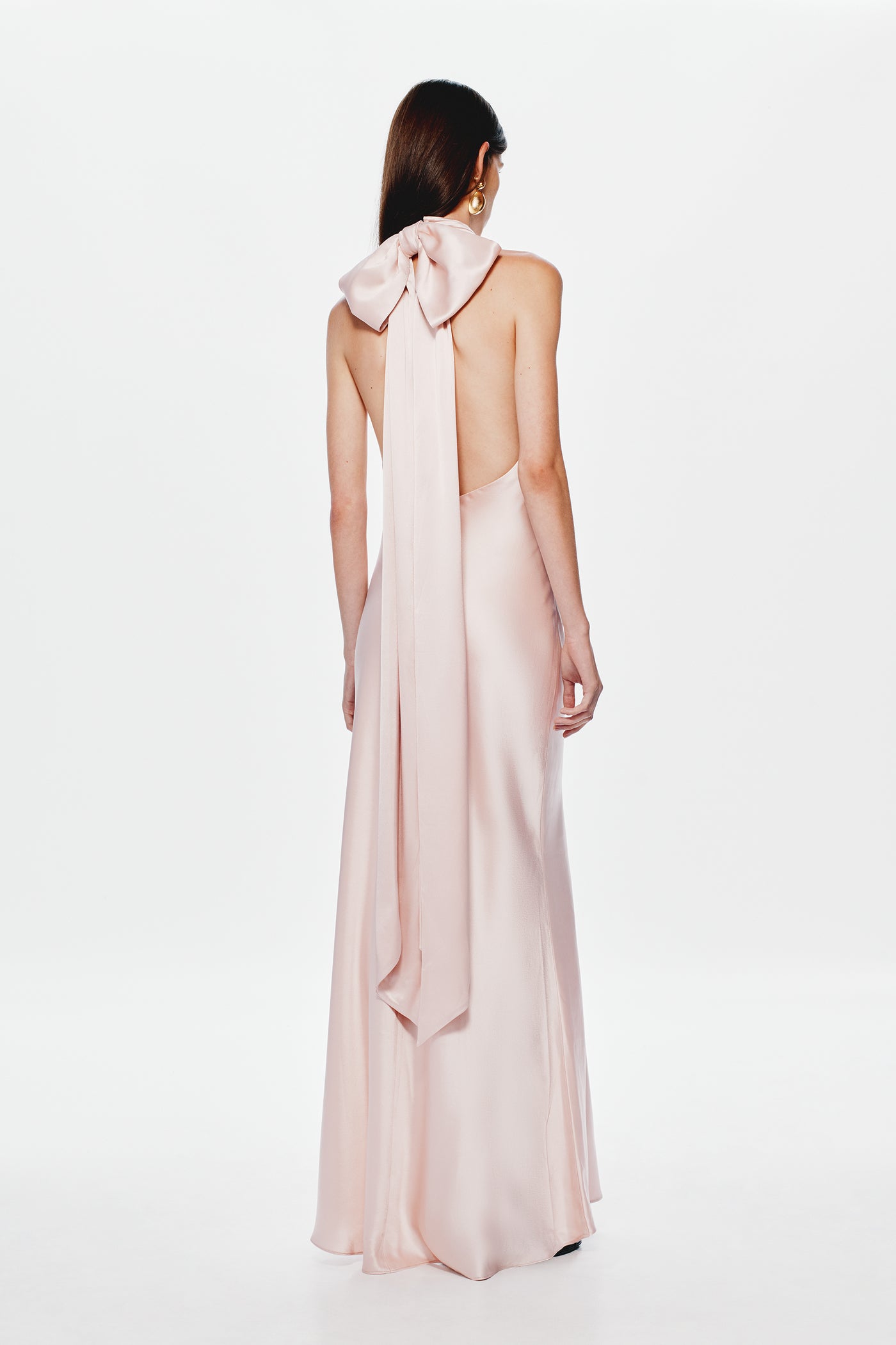 THE EVIANNA SATIN DRESS