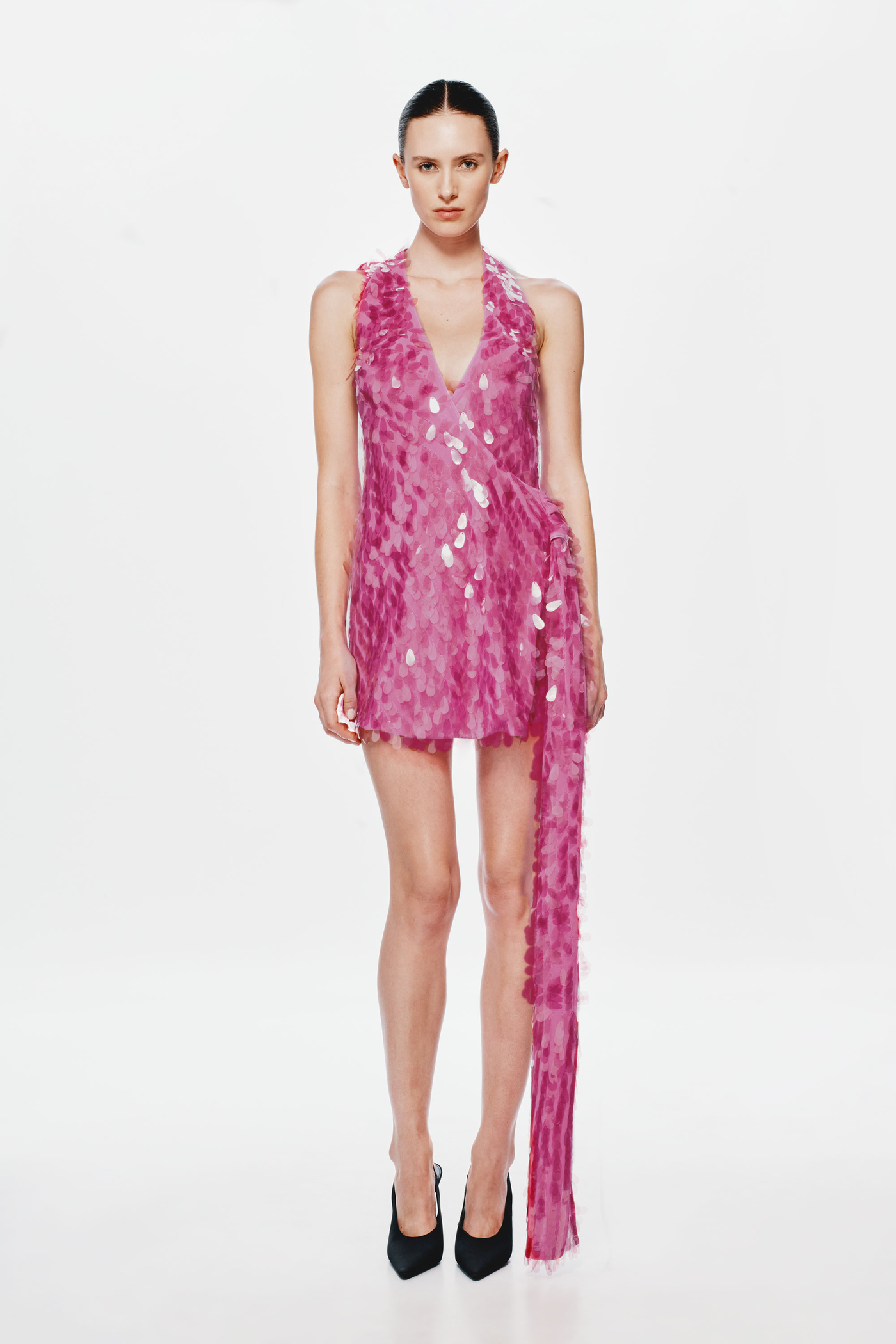 THE SAPPHIRE SEQUIN MINI DRESS