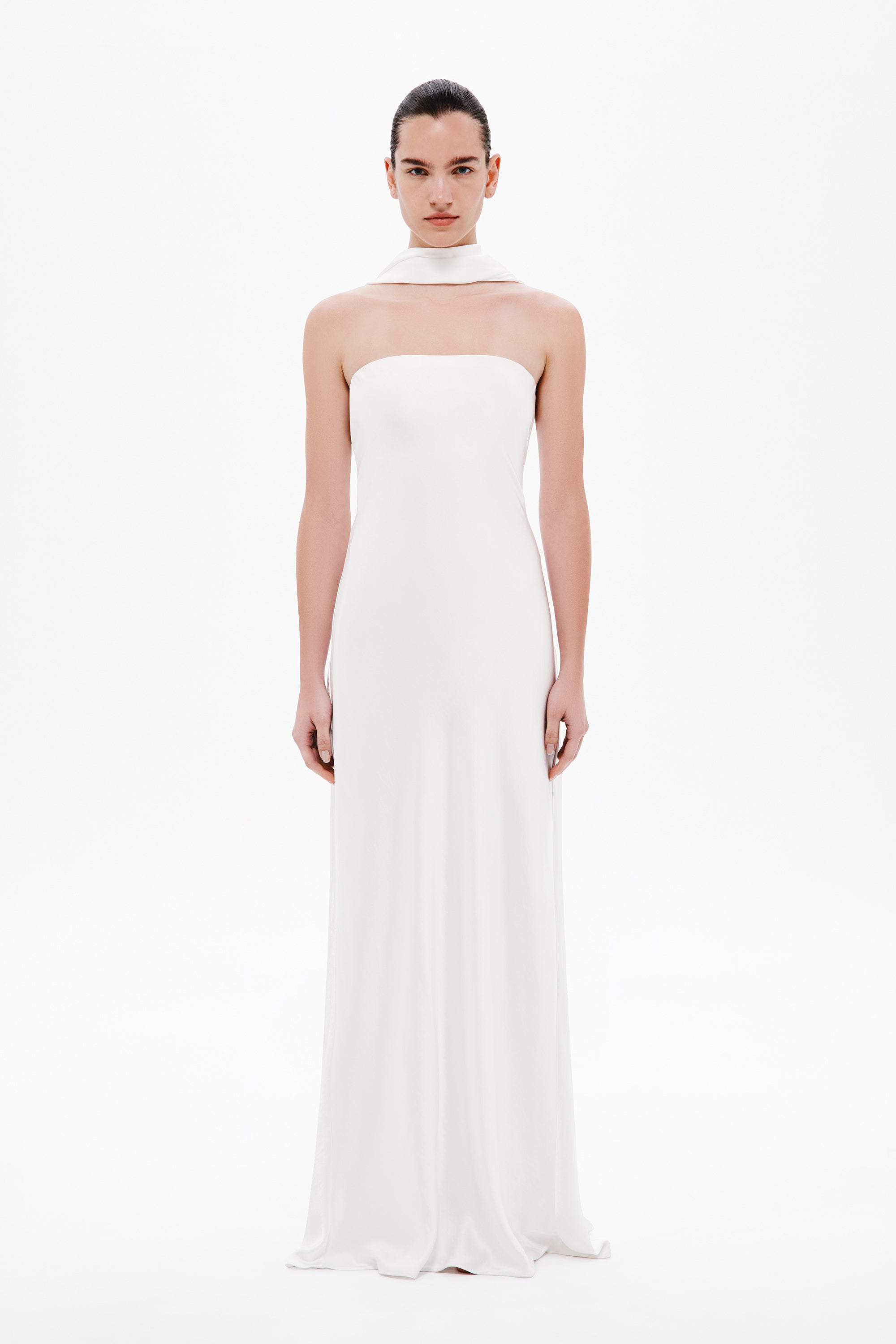 THE LILIA SATIN DRESS