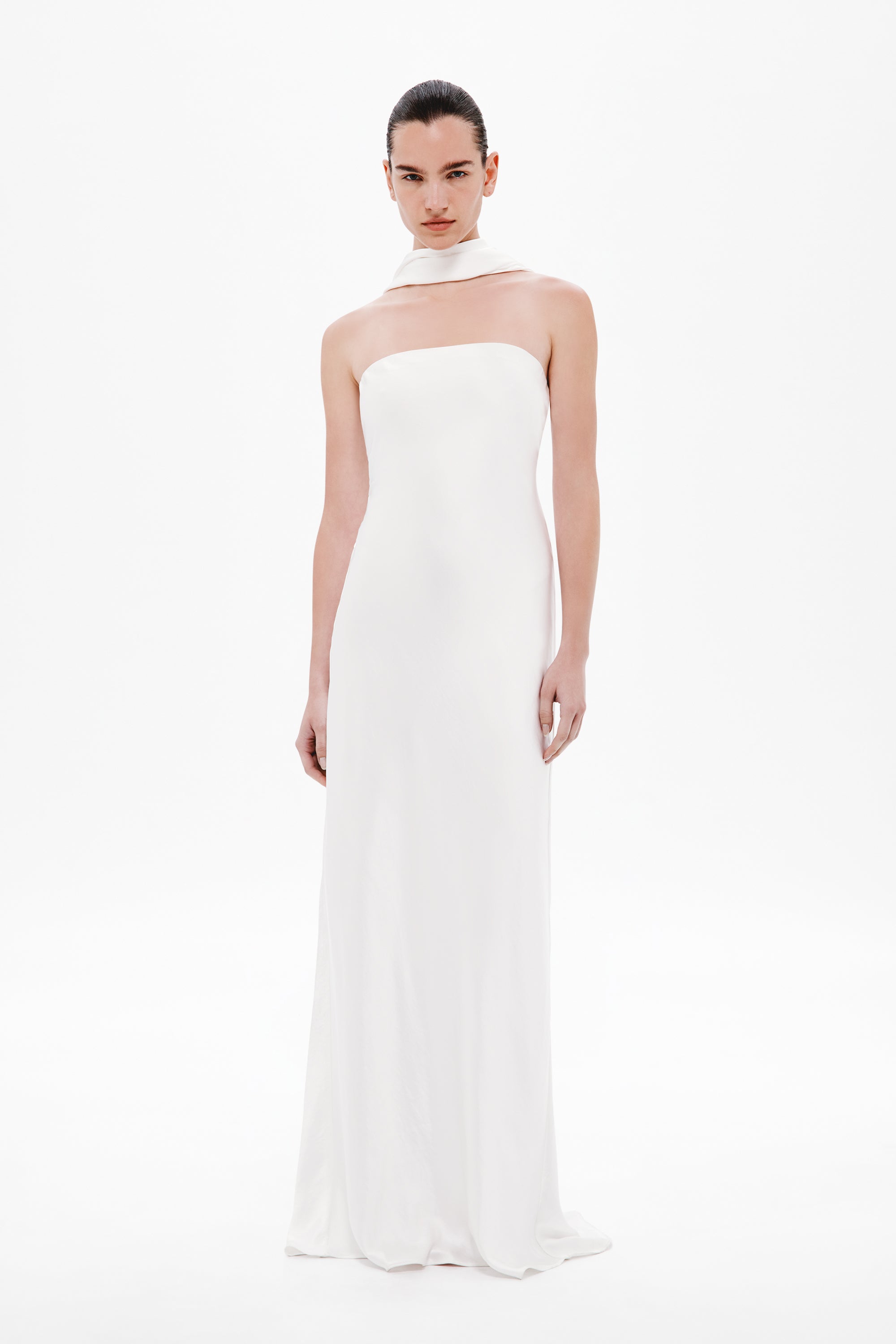 THE LILIA SATIN DRESS