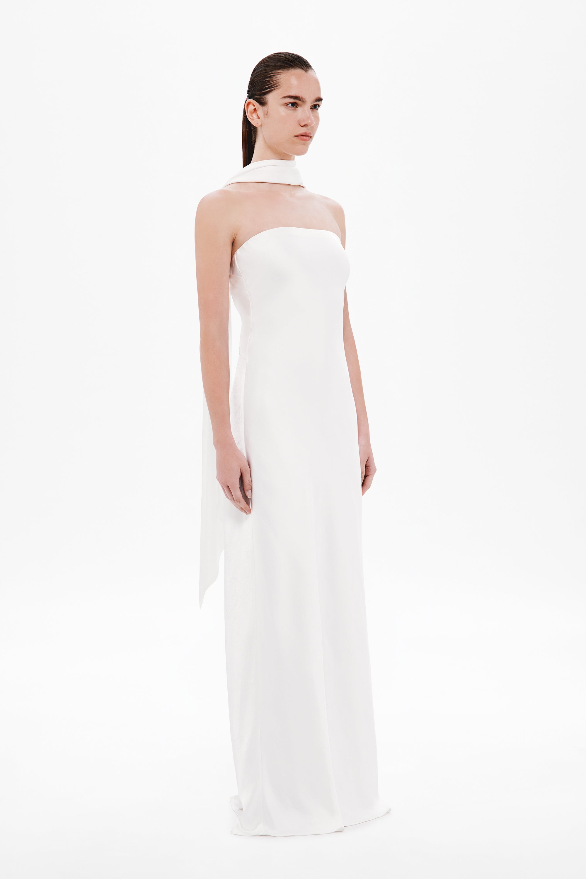 THE LILIA SATIN DRESS