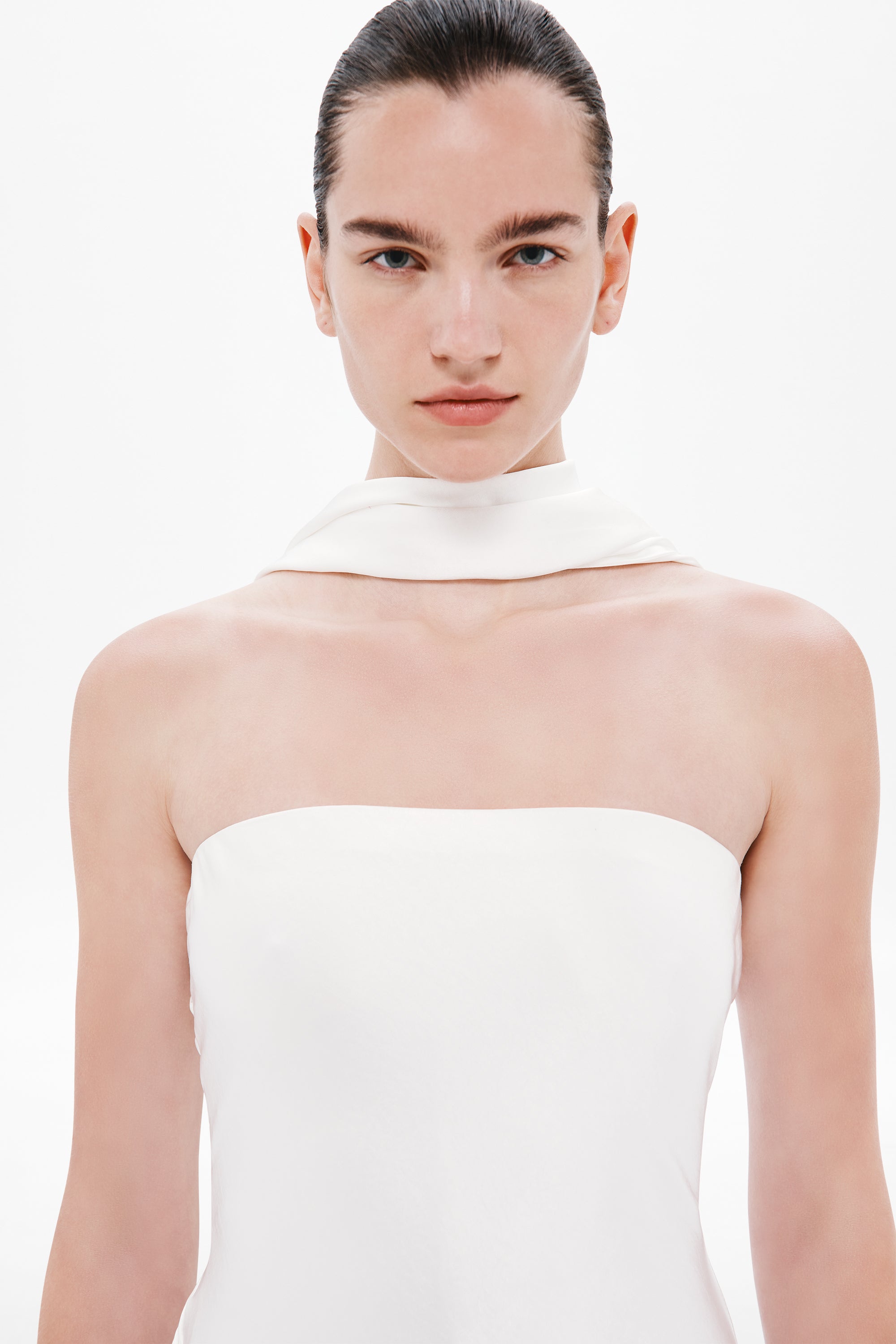 THE LILIA SATIN DRESS