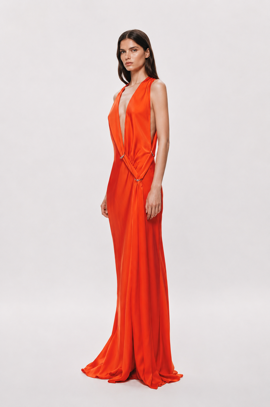 THE HARLOW SATIN DRESS