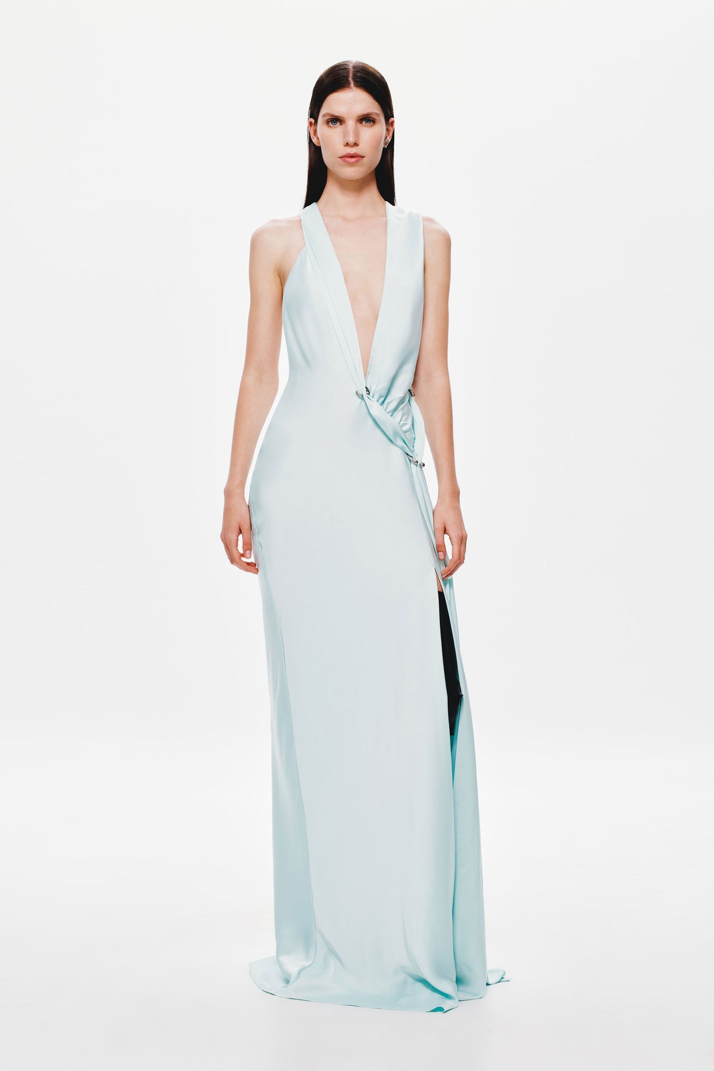 THE 'HARLOW' SATIN DRESS