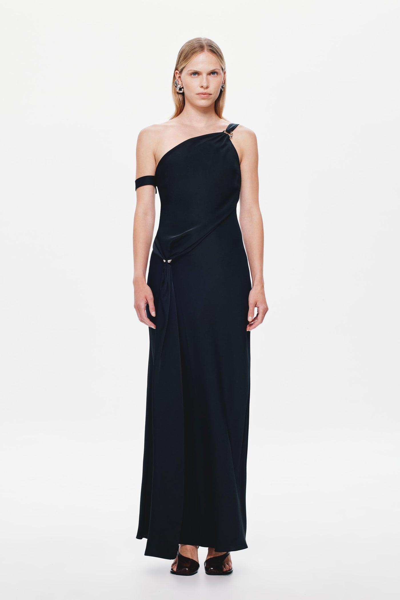 THE 'HORIZON' SATIN DRESS