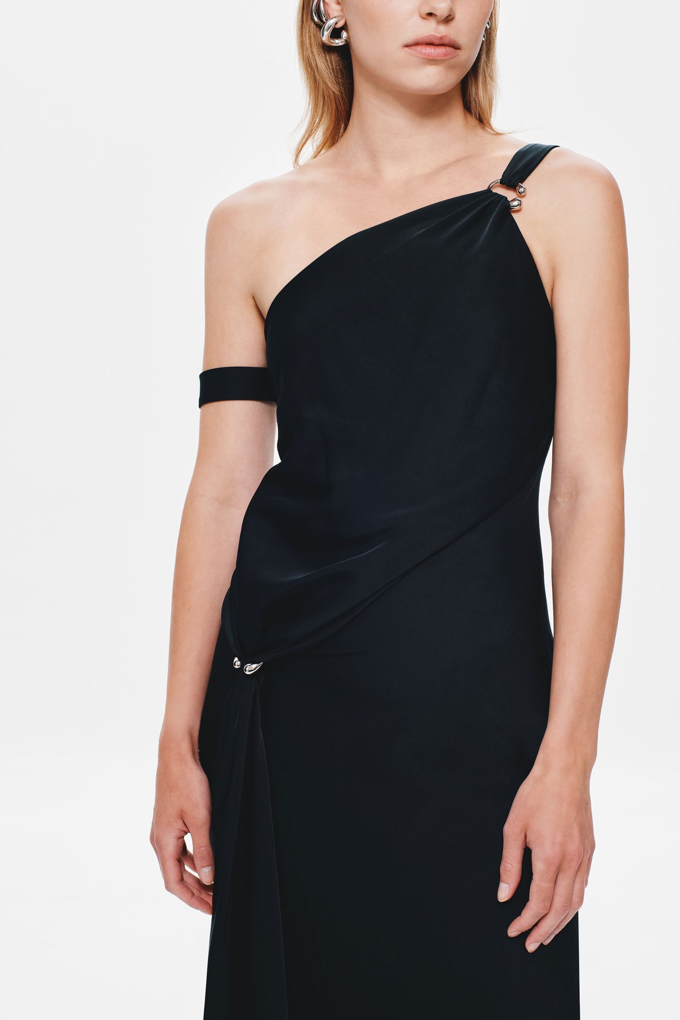 THE 'HORIZON' SATIN DRESS