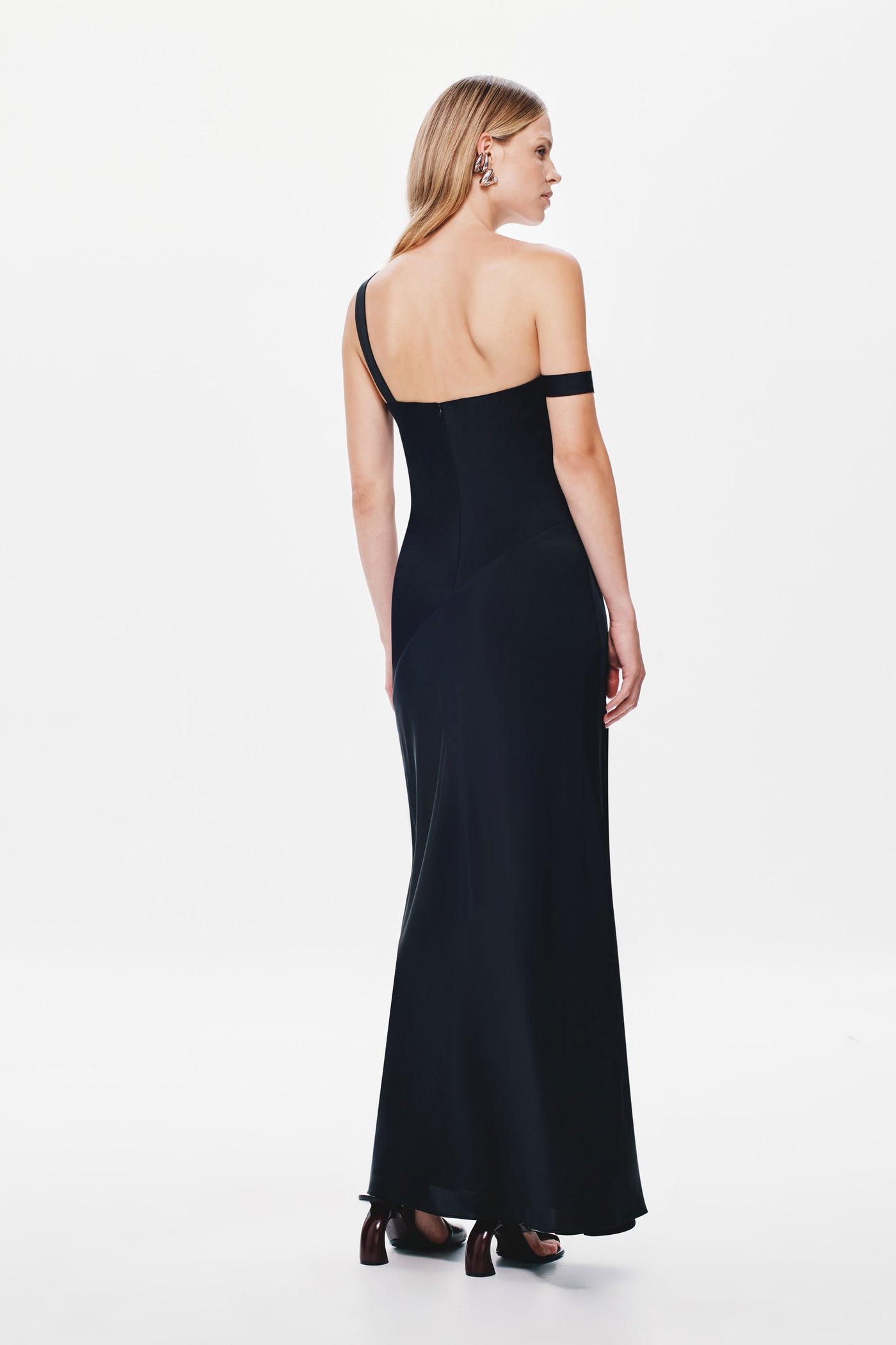 THE 'HORIZON' SATIN DRESS
