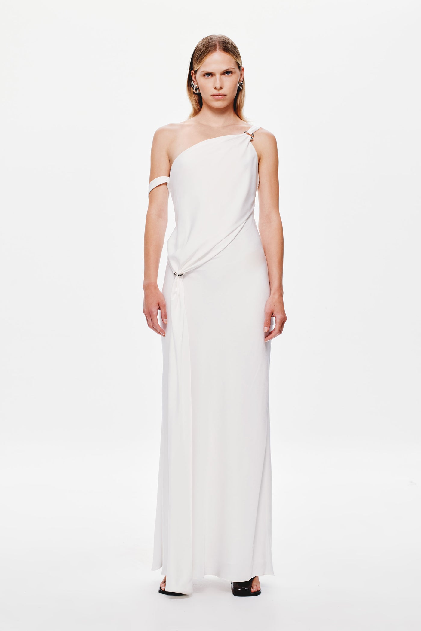 THE 'HORIZON' SATIN DRESS