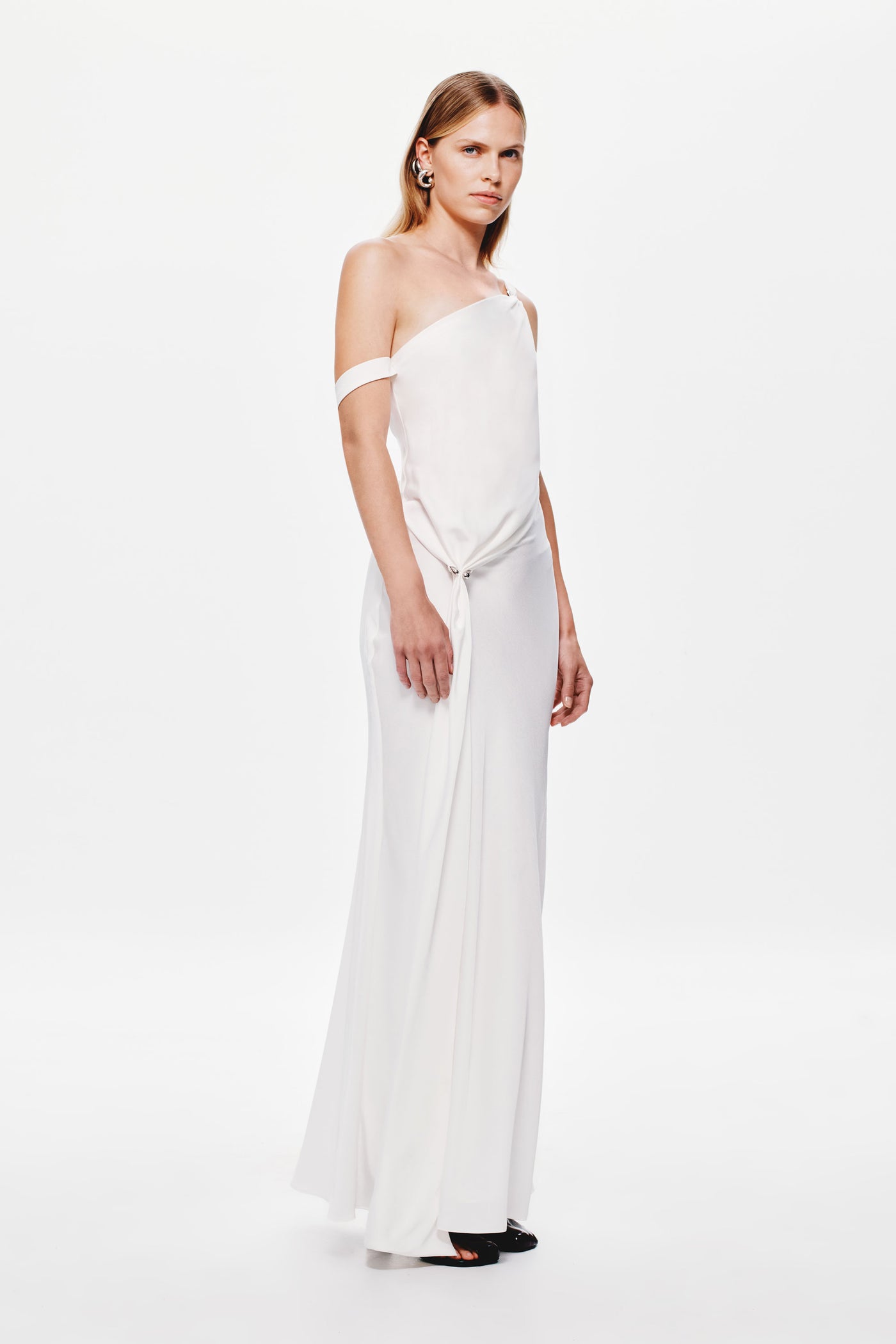 THE 'HORIZON' SATIN DRESS