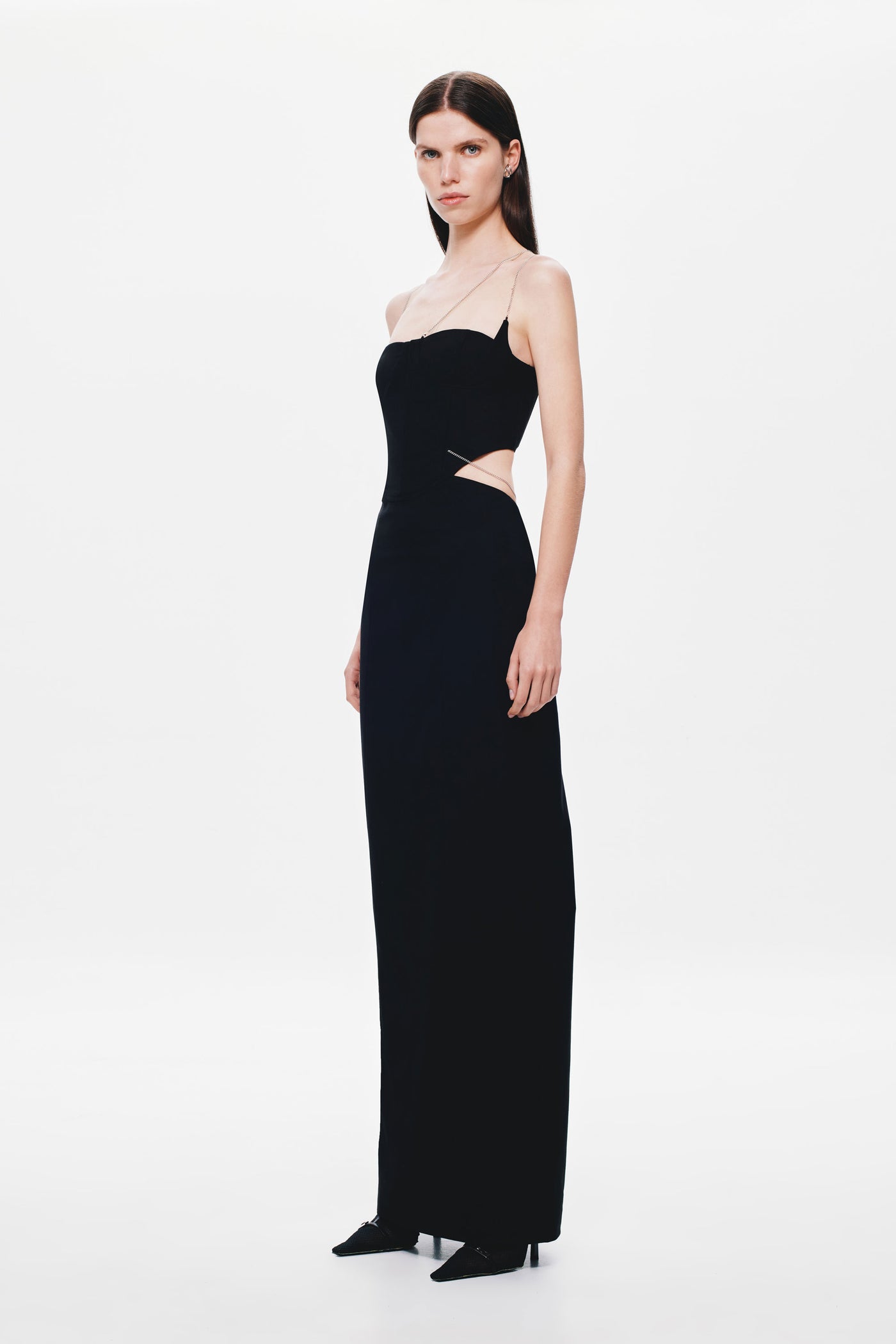 THE 'CYRUS' CHAIN SUITING DRESS