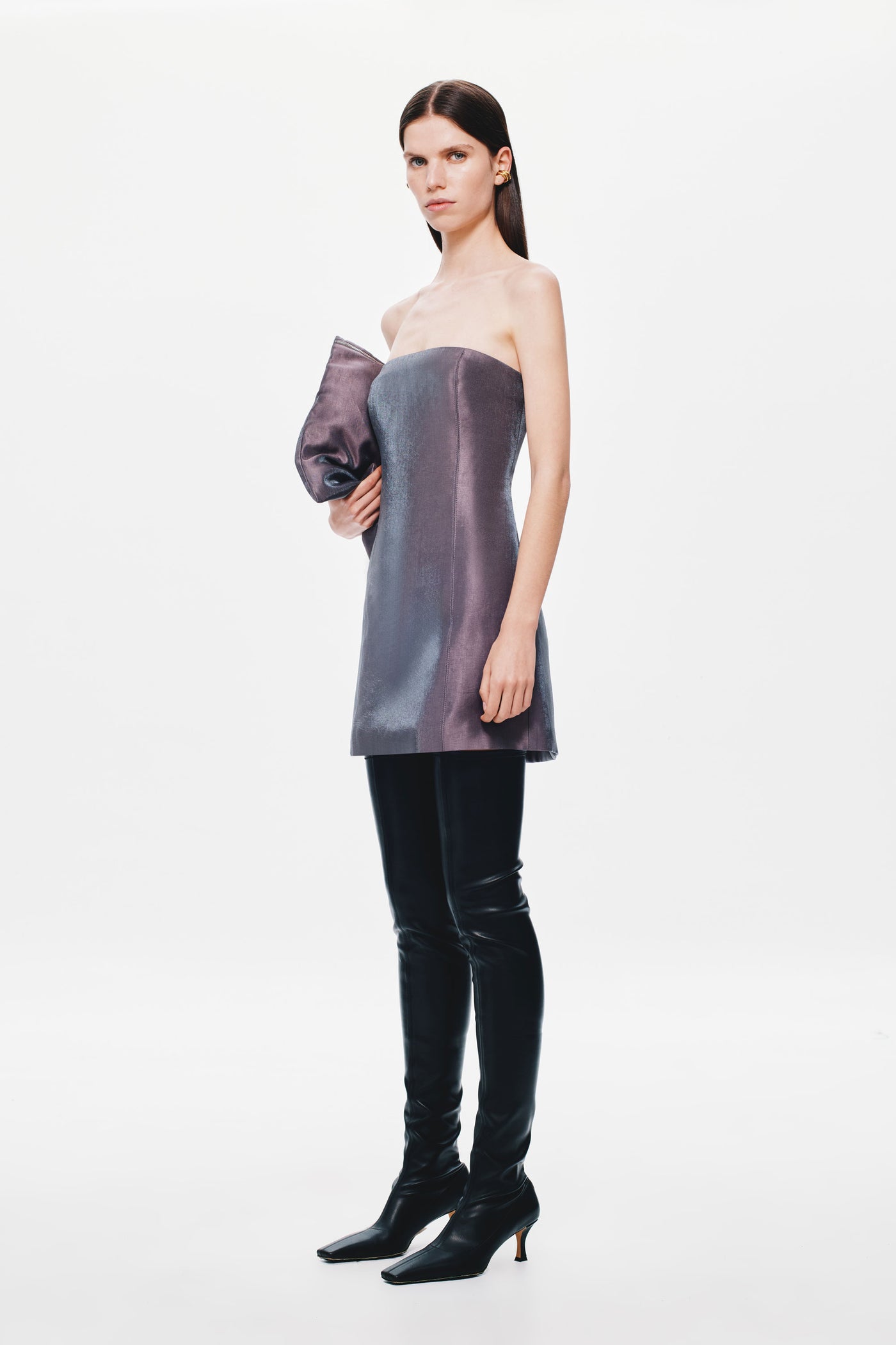 THE 'AERO' PUFFER MINI DRESS