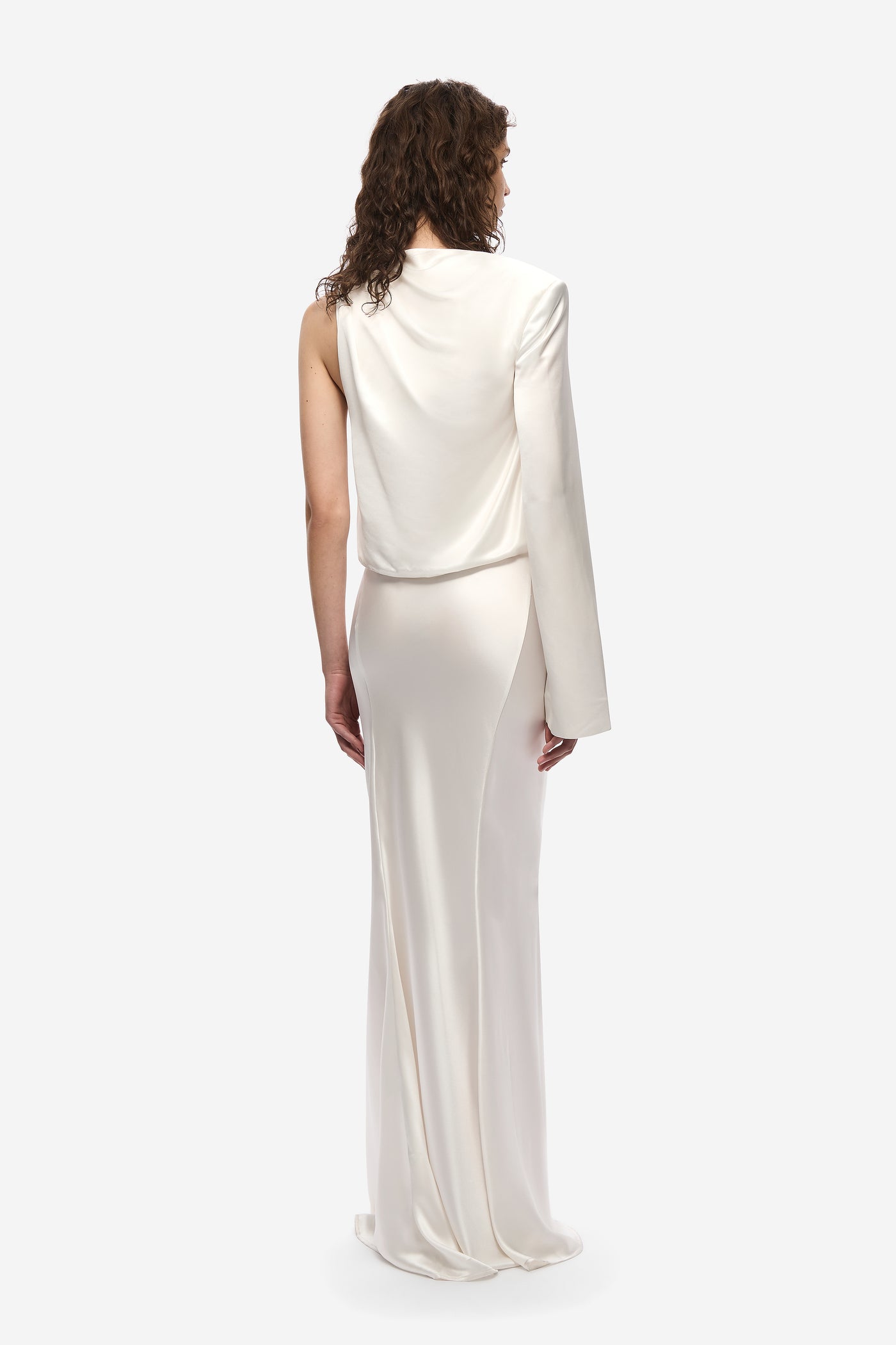 THE MANTELLO SATIN DRESS