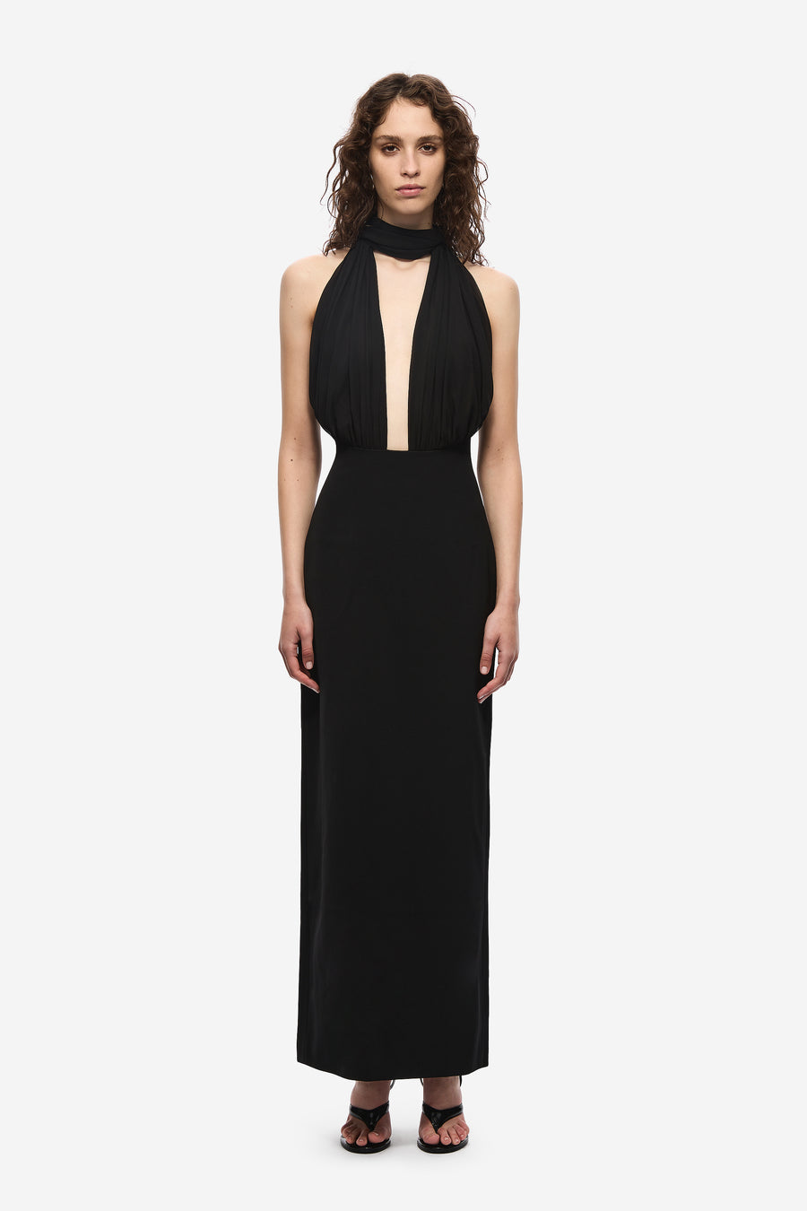 THE CAPEZZA SILK DRESS