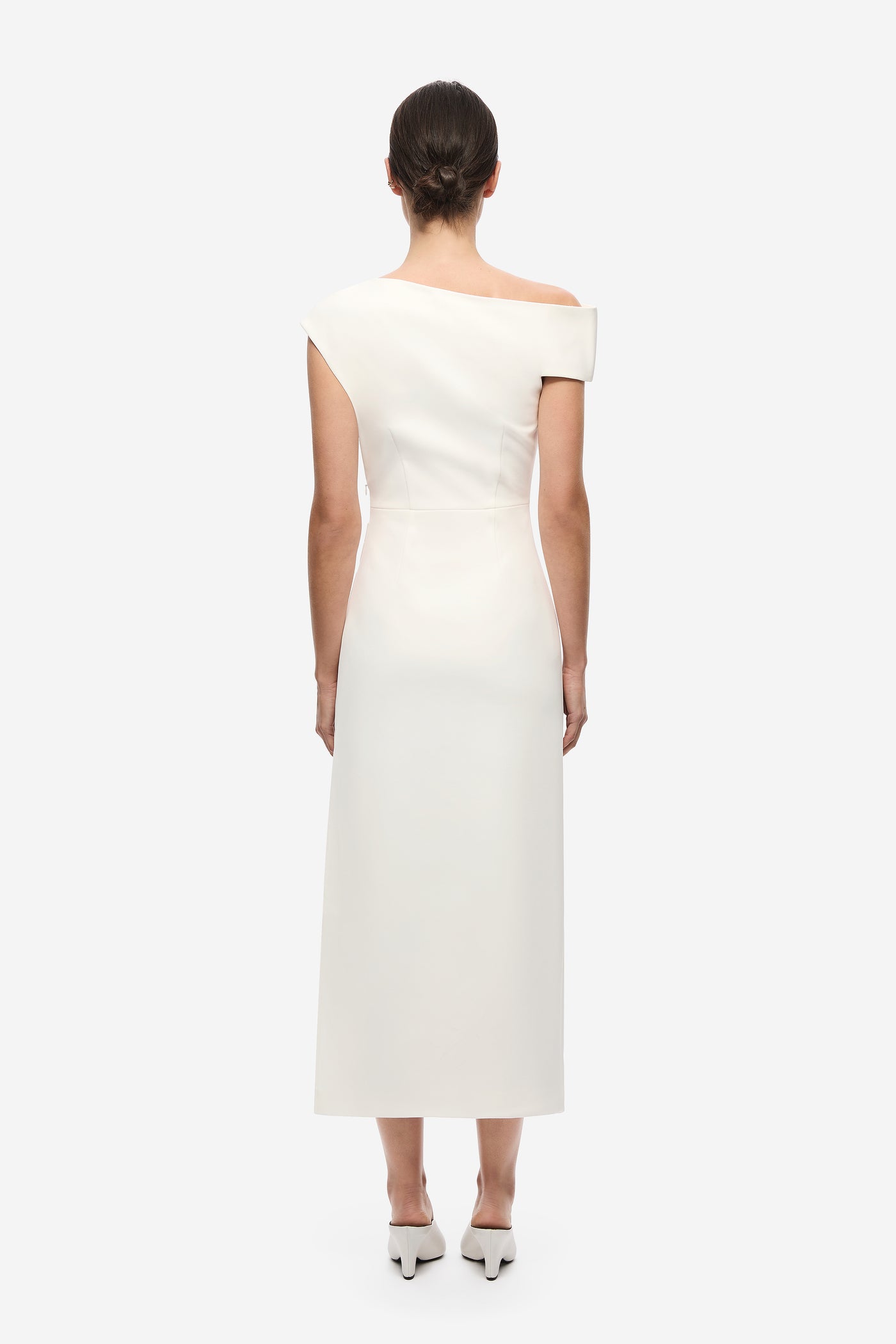 THE BLAIR CREPE MIDI DRESS