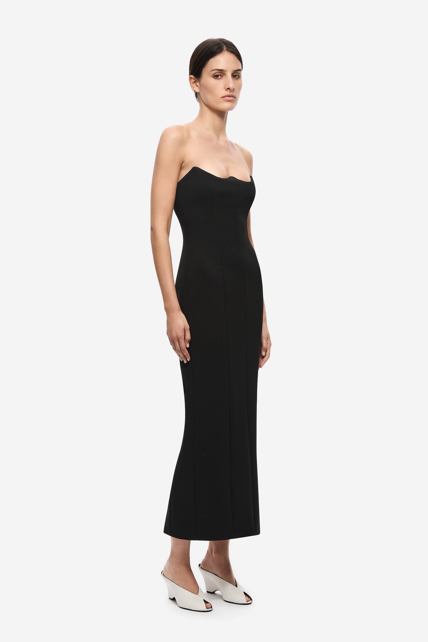 THE AVATUS CREPE MIDI DRESS