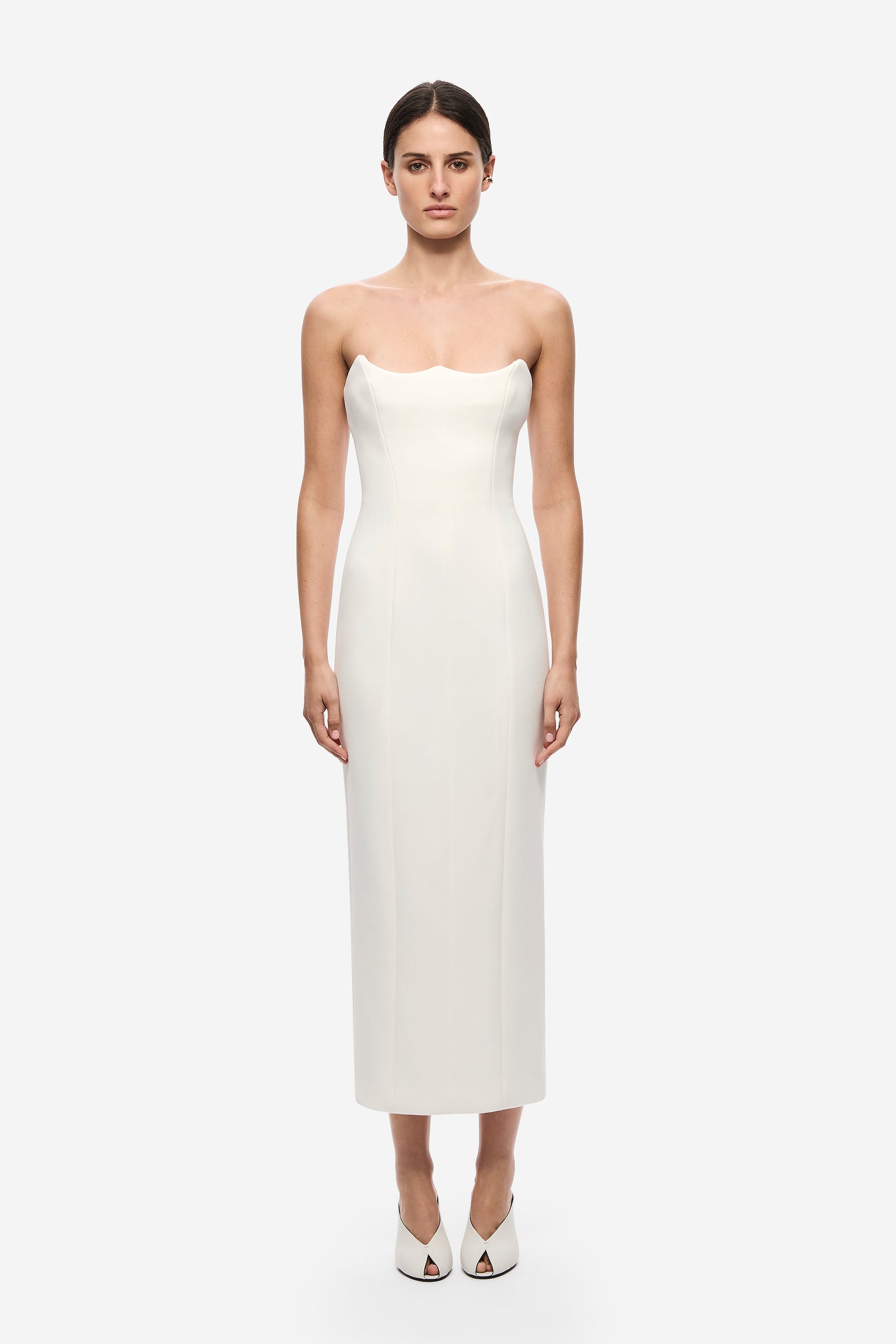 THE AVATUS CREPE MIDI DRESS