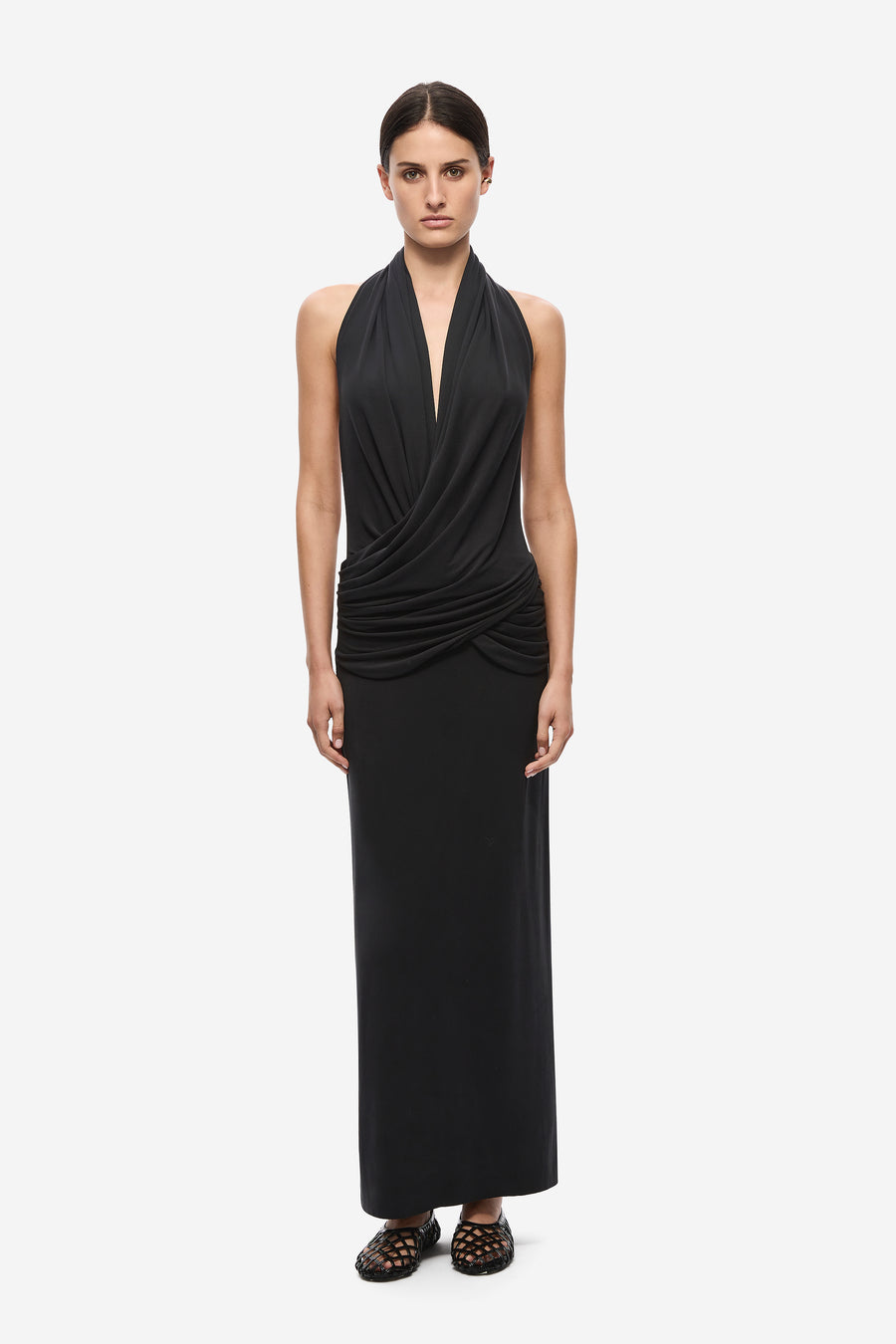 THE CABANA CUPRO DRESS