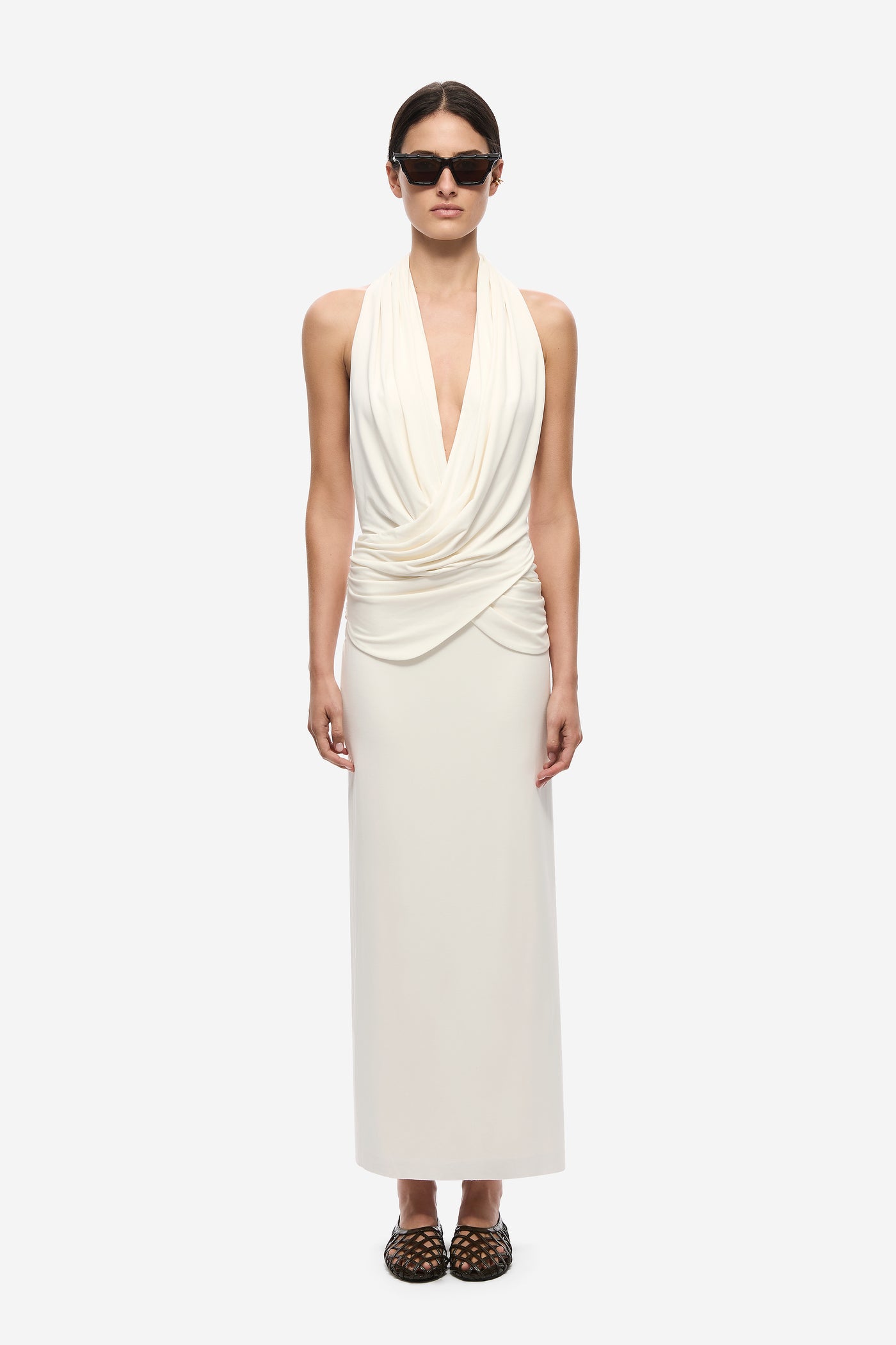 THE CABANA CUPRO DRESS