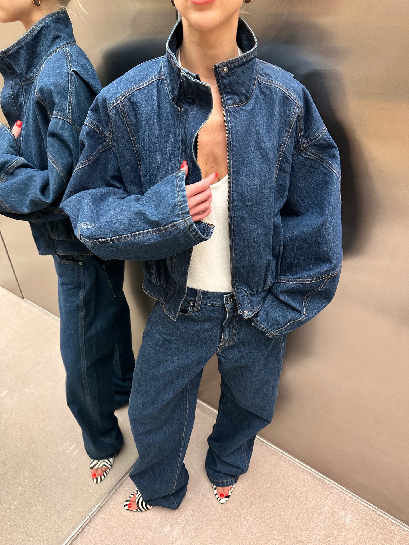 ITALIAN YARN DENIM JACKET