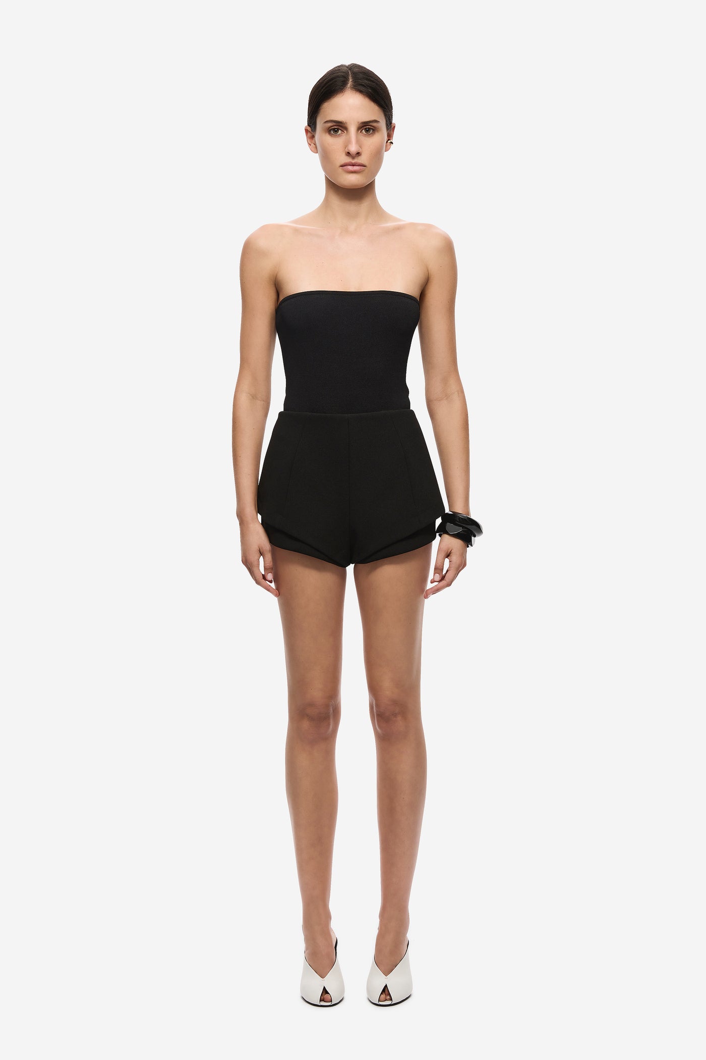 THE COMPACT KNIT STRAPLESS BODYSUIT