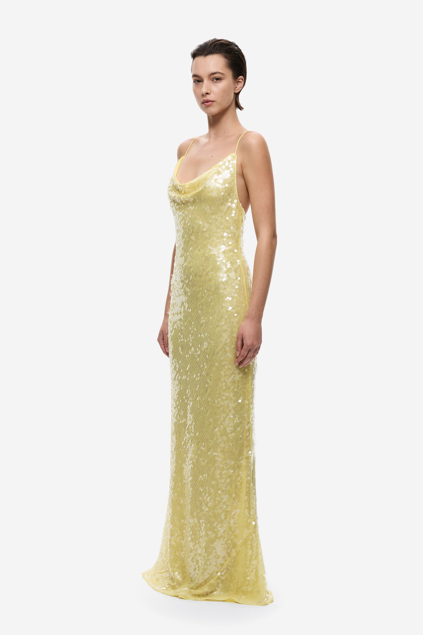 THE INA SEQUIN MAXI DRESS