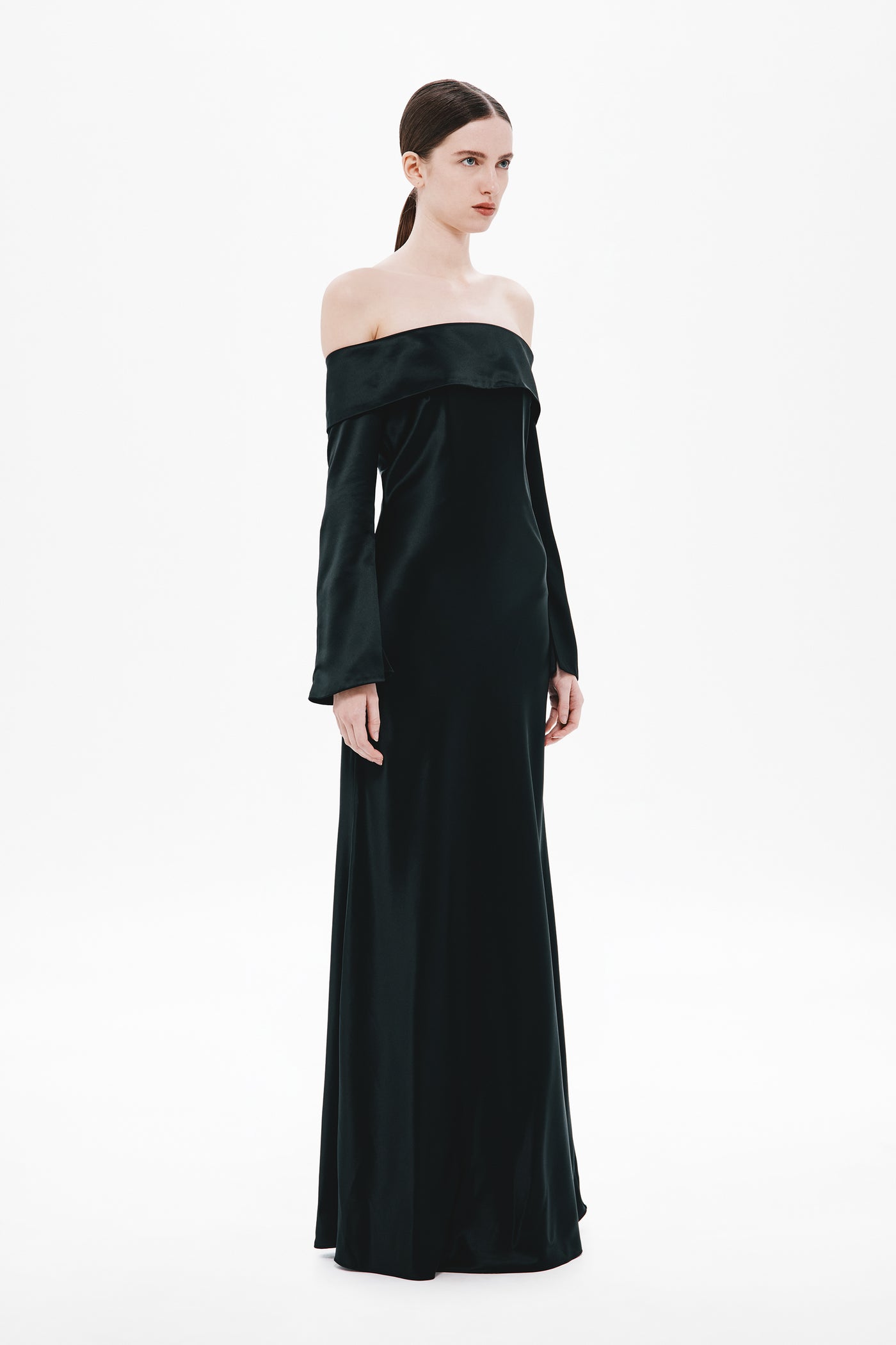 THE BIANCA SATIN DRESS