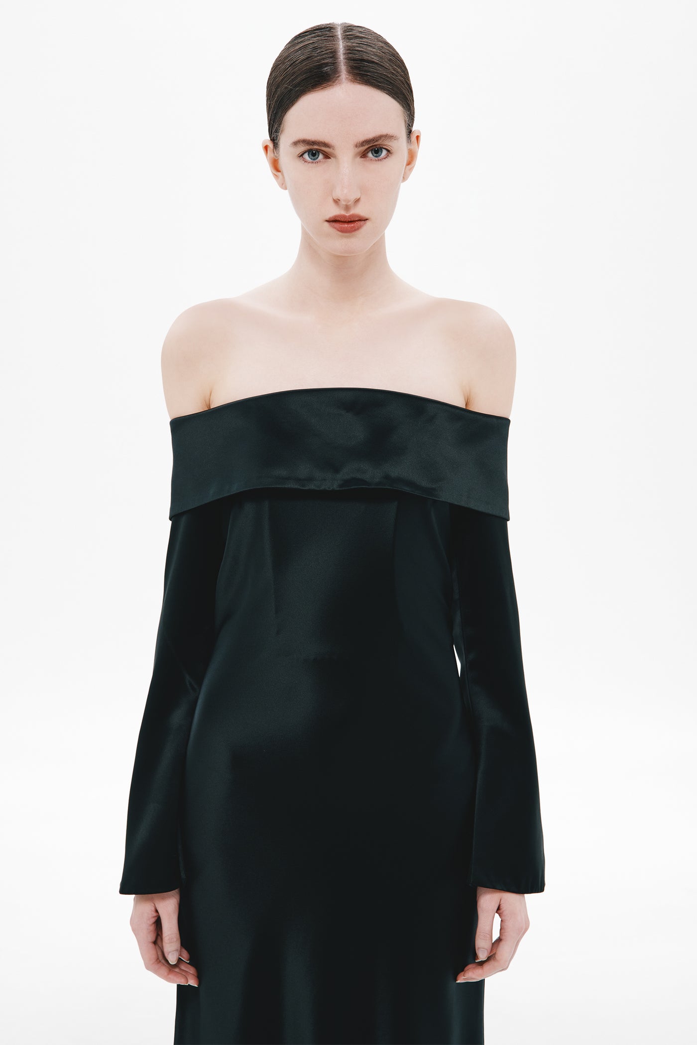 THE BIANCA SATIN DRESS