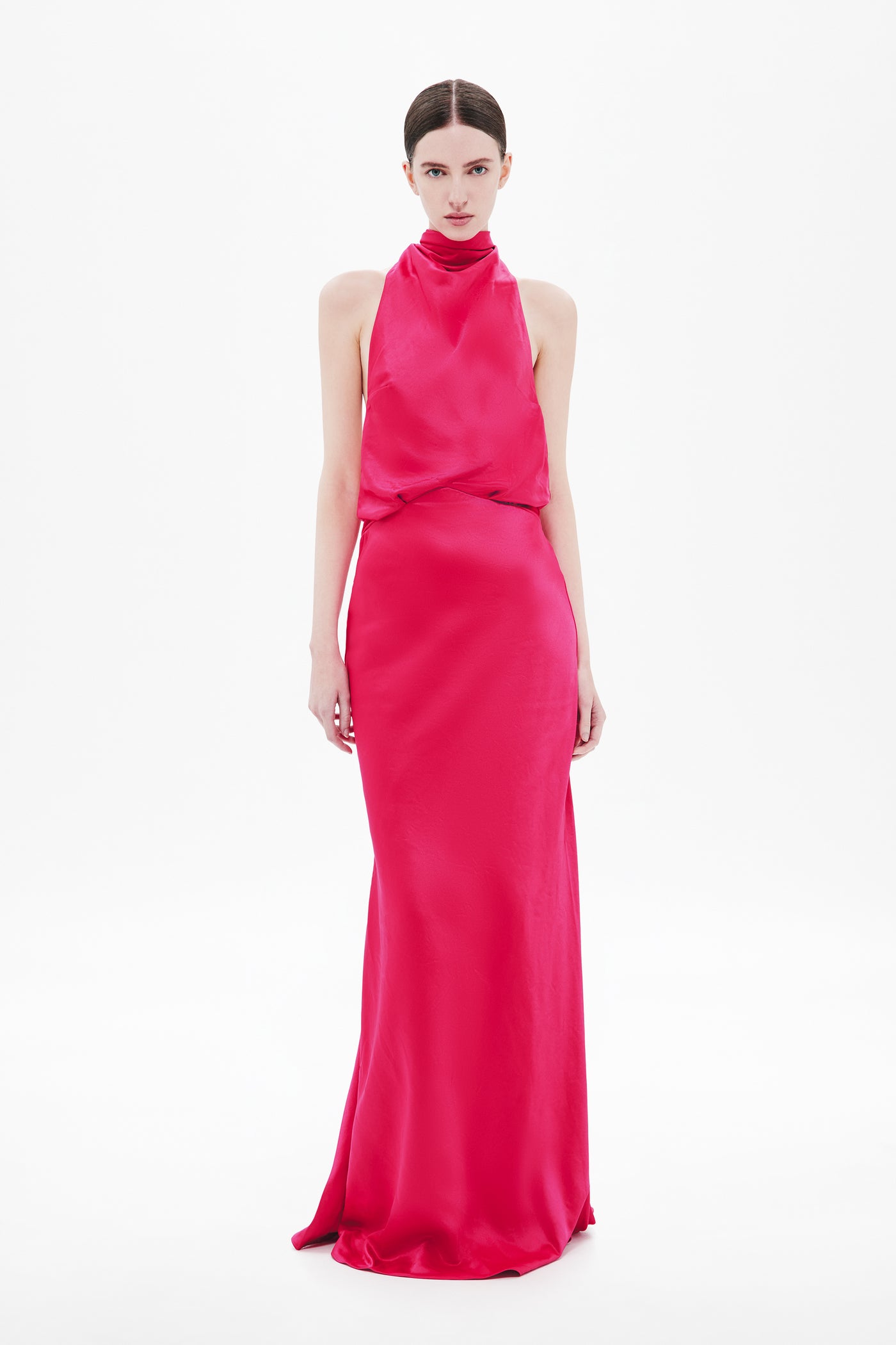 THE CAMERON SATIN DRESS