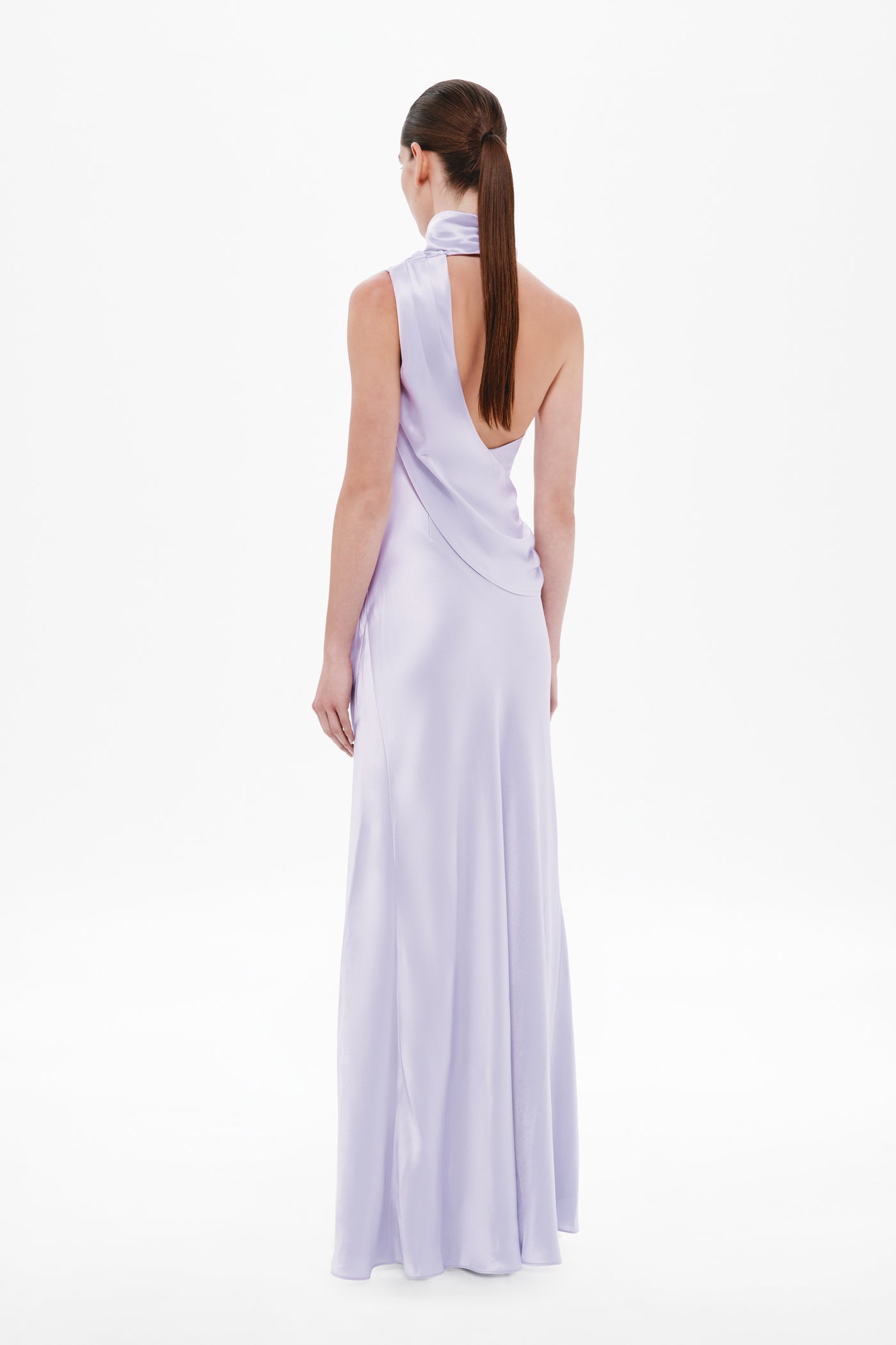 THE CONSTANTINA SATIN DRESS