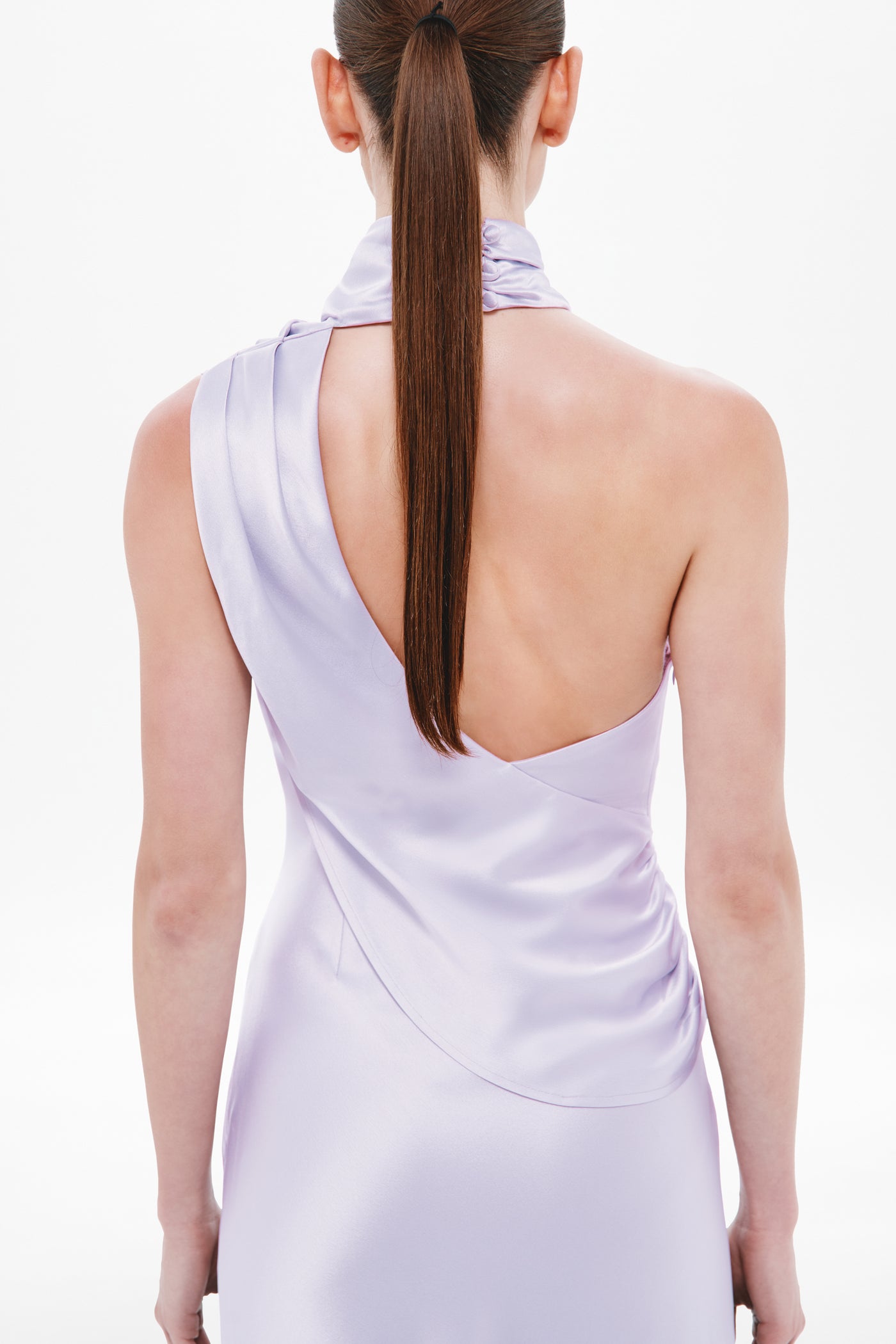 THE CONSTANTINA SATIN DRESS