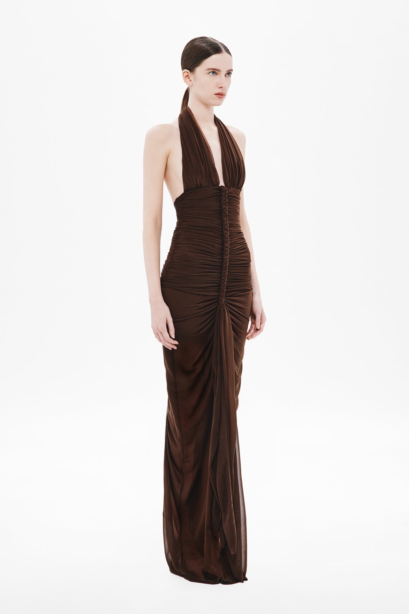 THE HALSEY BRAIDED DRESS