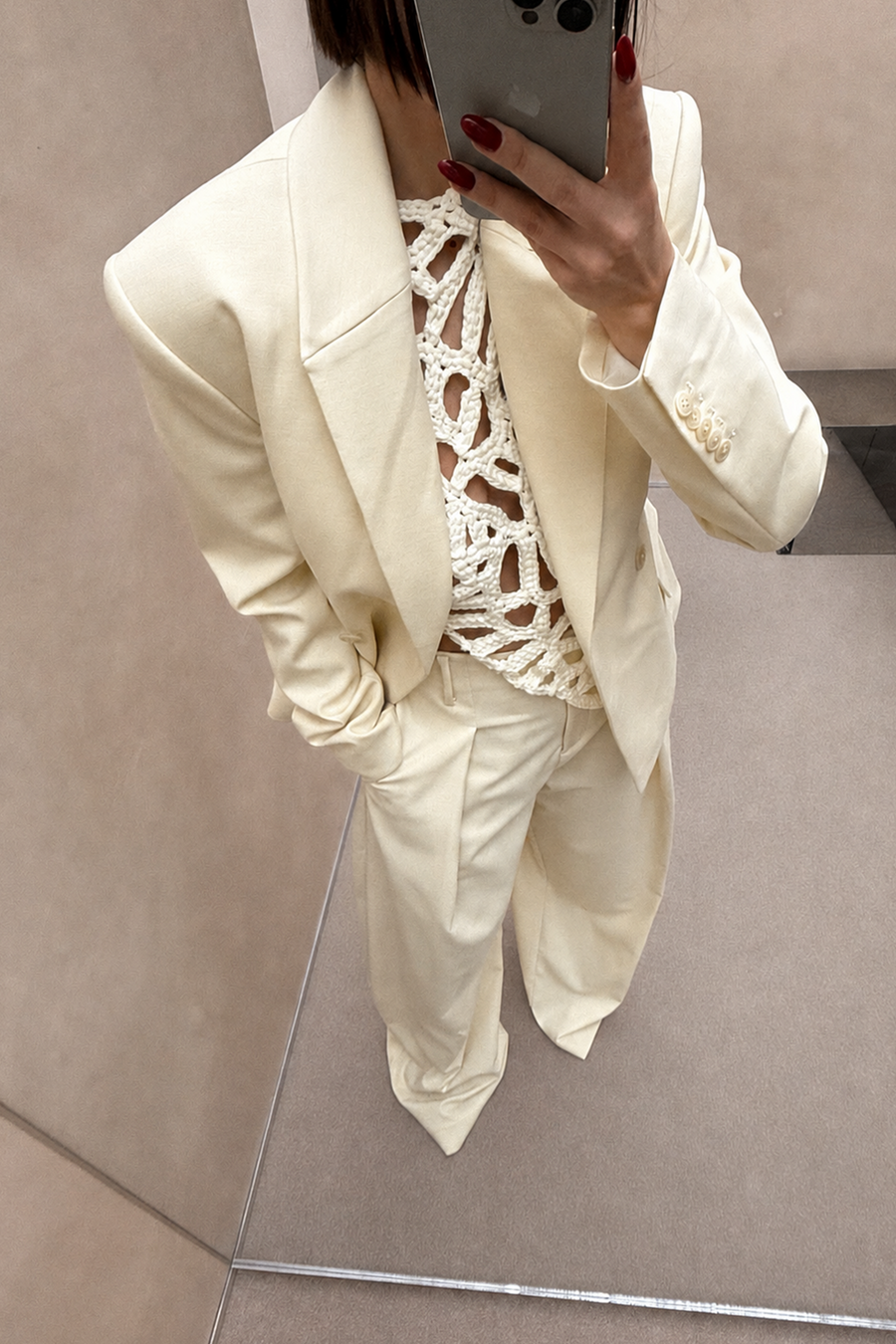 THE CASABLANCA WOOL BLAZER