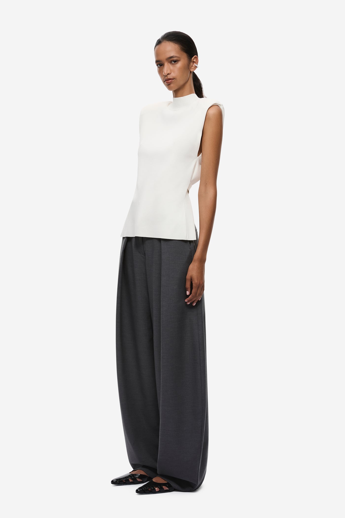 THE OPEN BACK KNIT TOP