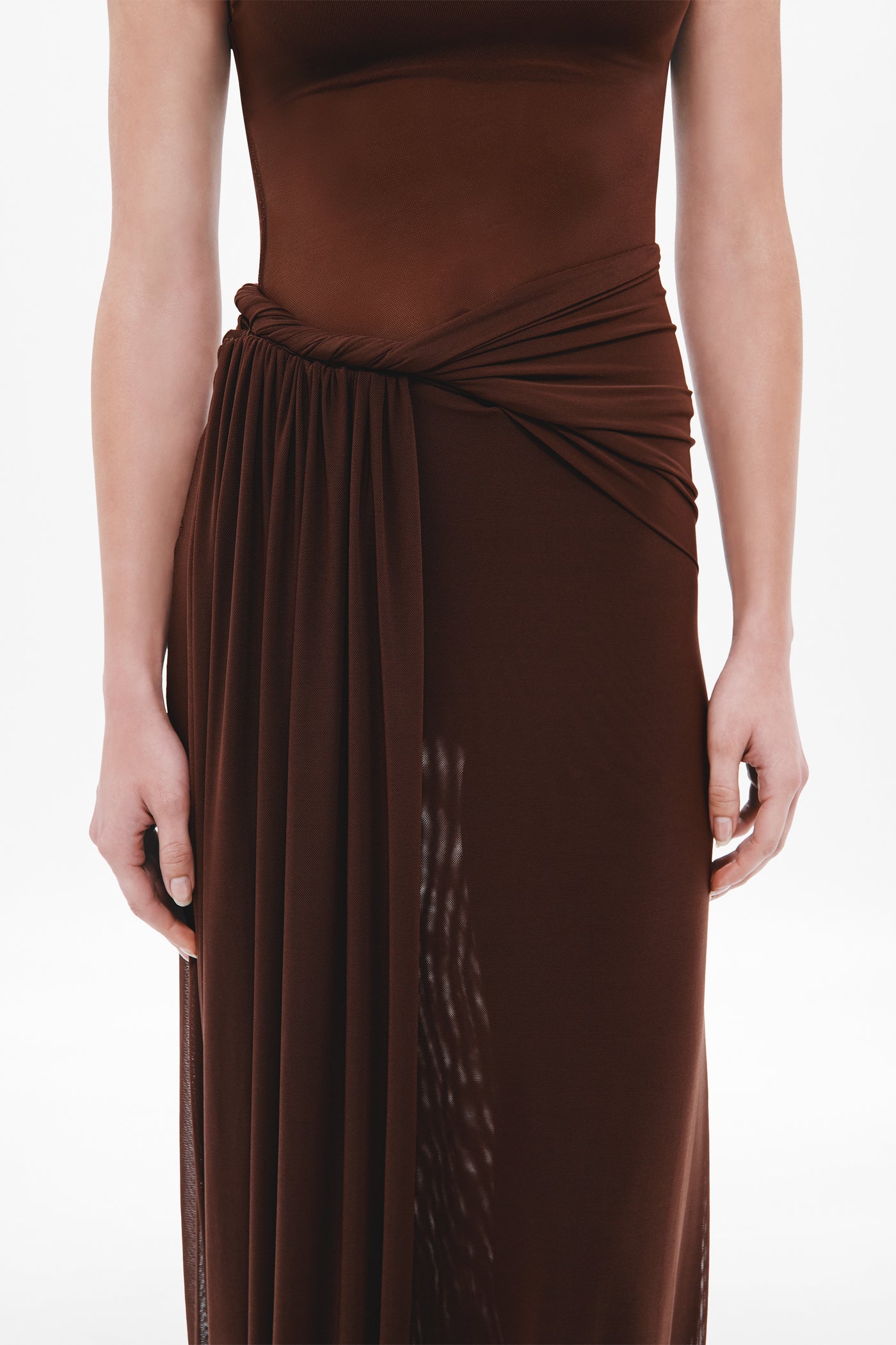 THE 'SISAL' MESH DRESS