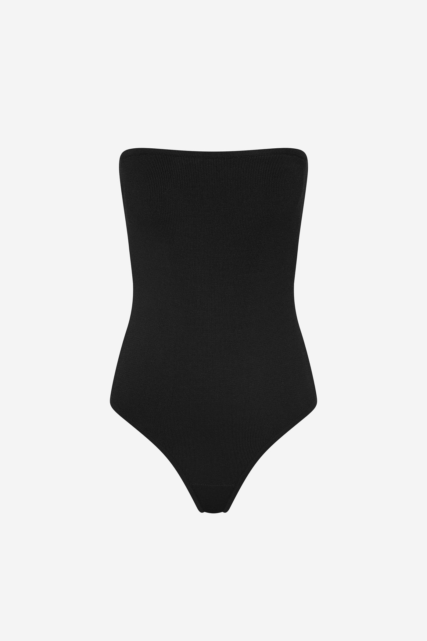 THE COMPACT KNIT STRAPLESS BODYSUIT