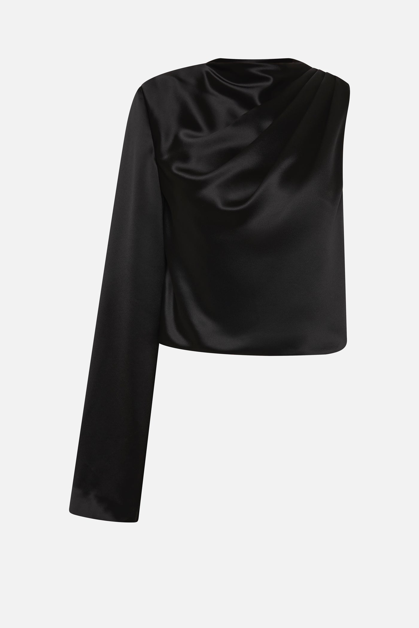 THE MANTELLO SATIN TOP