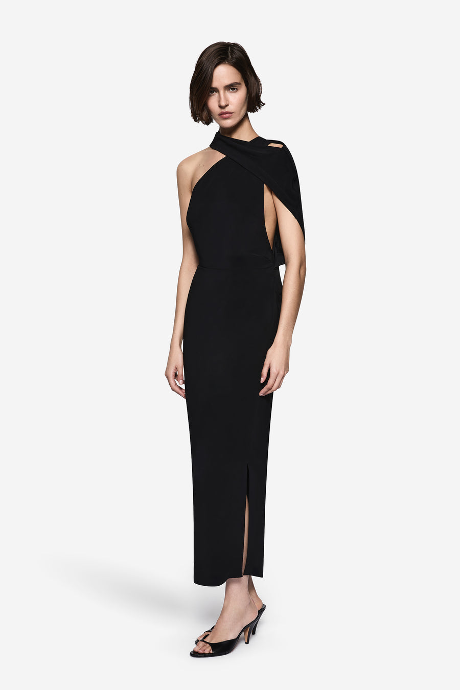 STRUCTURED MIDI DRESS