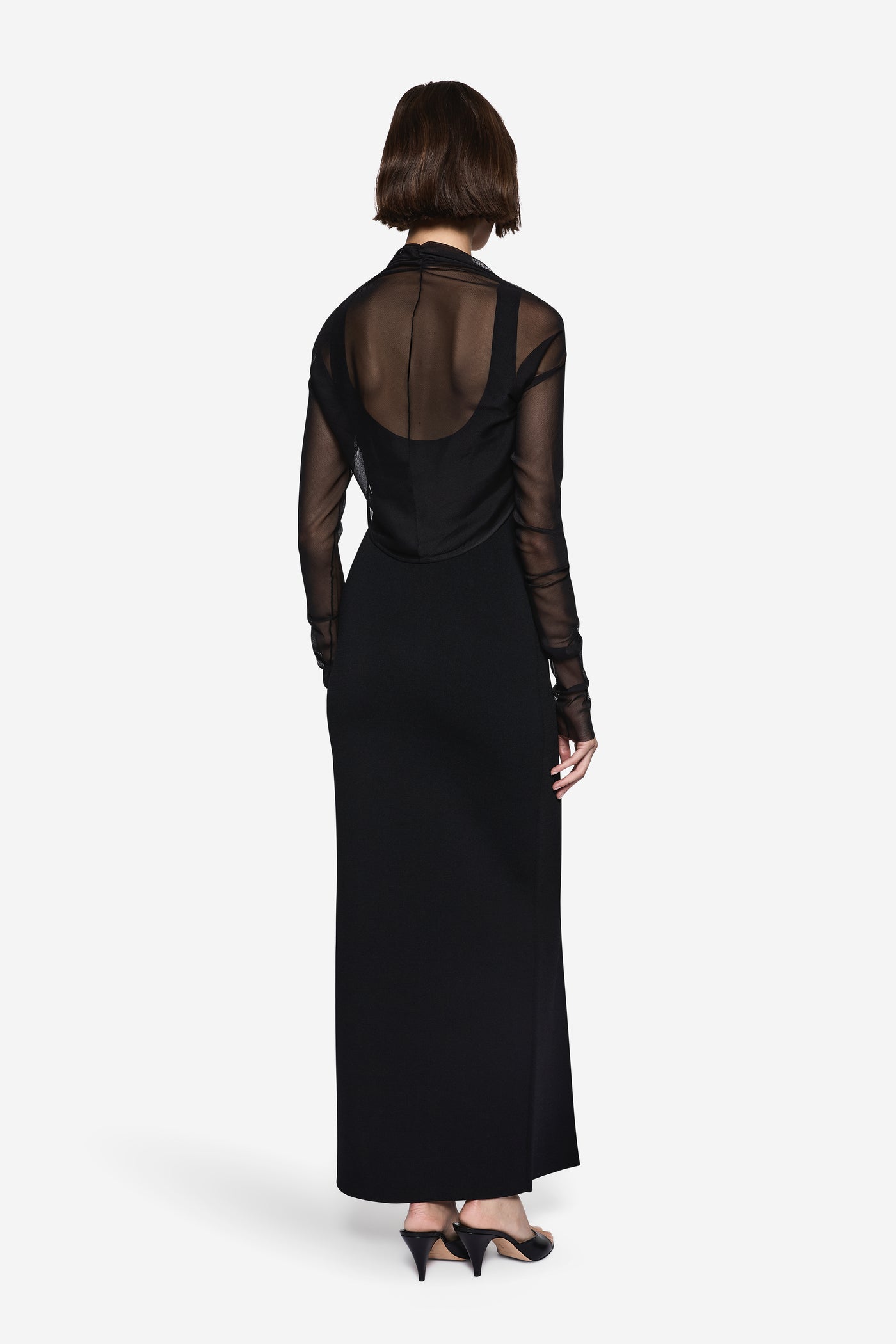 TWIN SET COMPACT KNIT DRESS