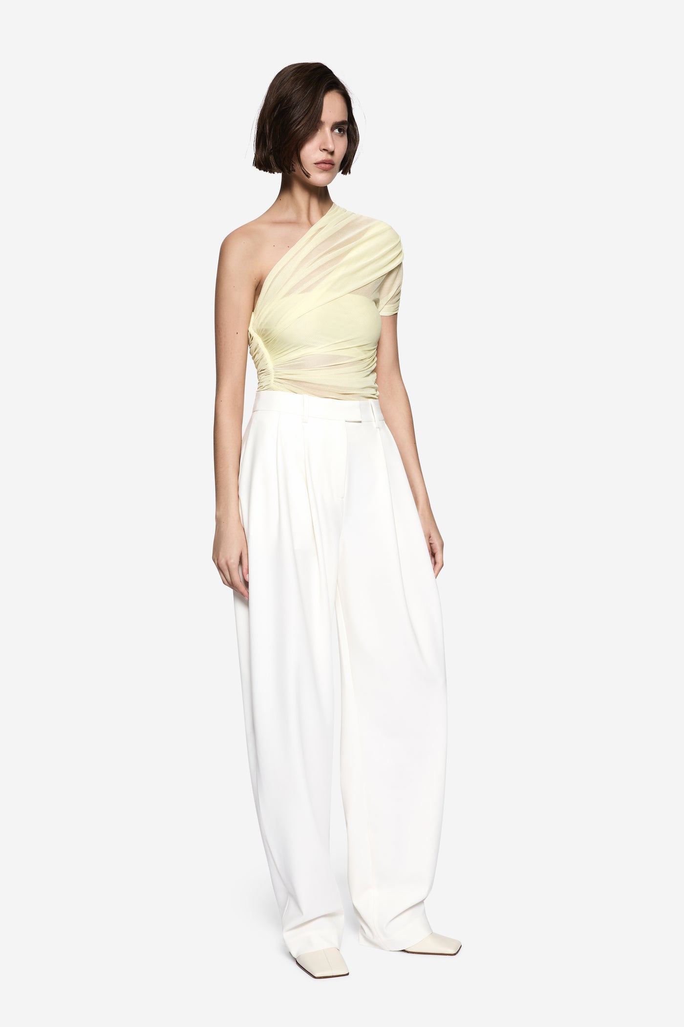 THE INTERWOVEN SILK TOP